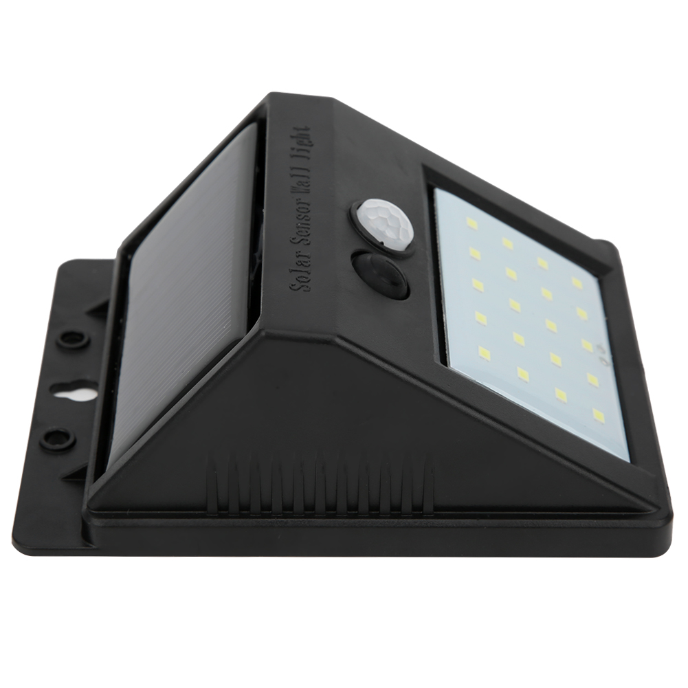 Solarbetriebene Wandleuchte Mit Bewegungsmelder Und 20 Leds Für Den Außenbereich, Z. B. Im Hof, Flur, Auf Der Einfahrt, Der Veranda Und Im Garten.