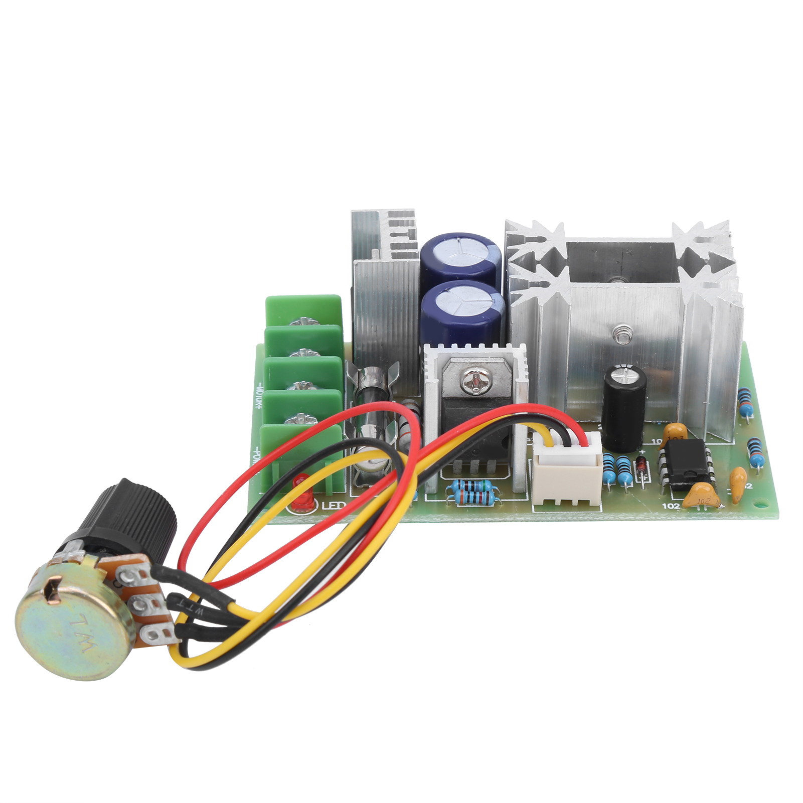 Dc12v/24v/36v/48v Motordrehzahlregelungsmodul Hochleistungs-pwm-treiberplatine 20a Dc10-60v
