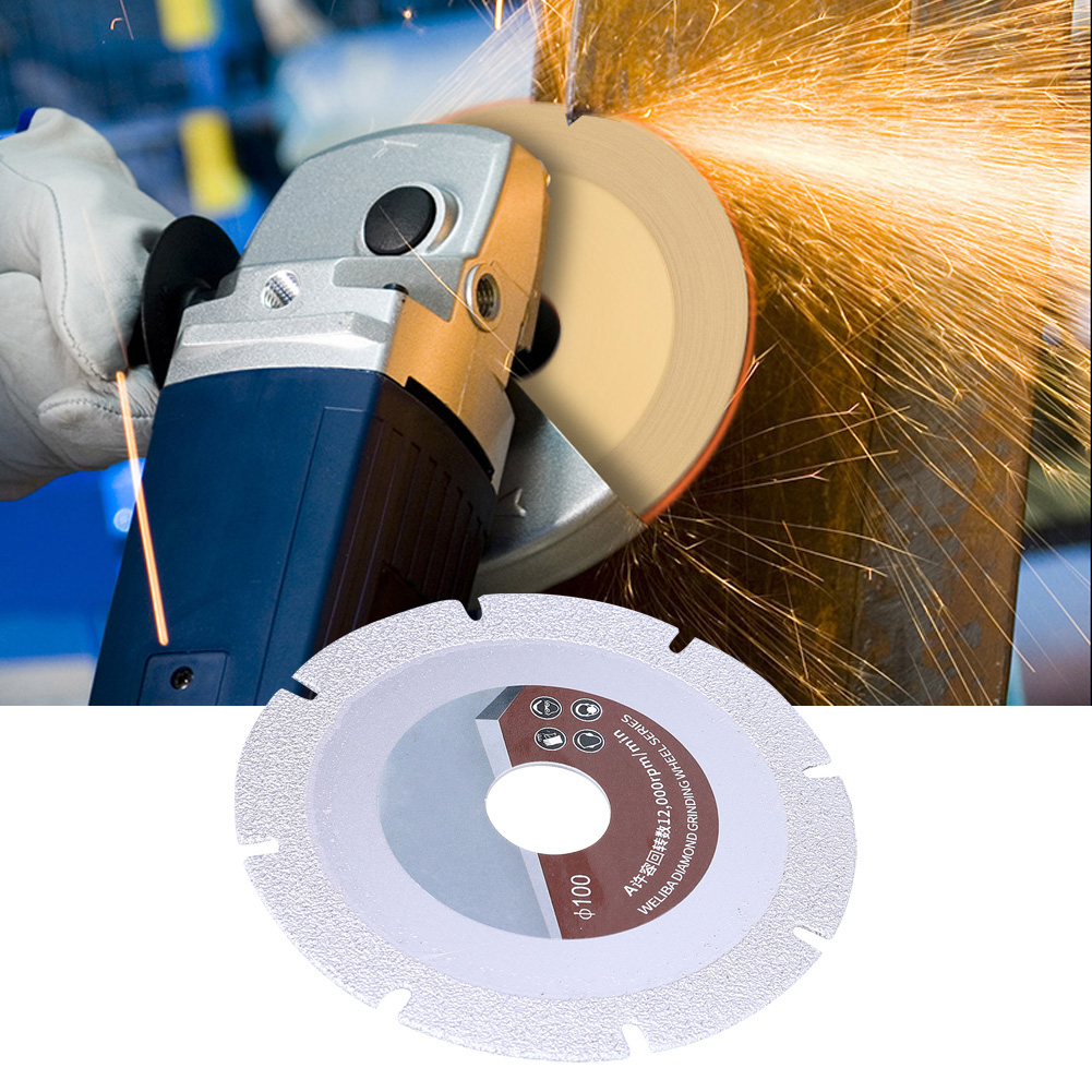 Diamantscheibe/schleifscheibe 100 Mm 60 Mesh Für Keramikfliesen, Marmor Und Stein