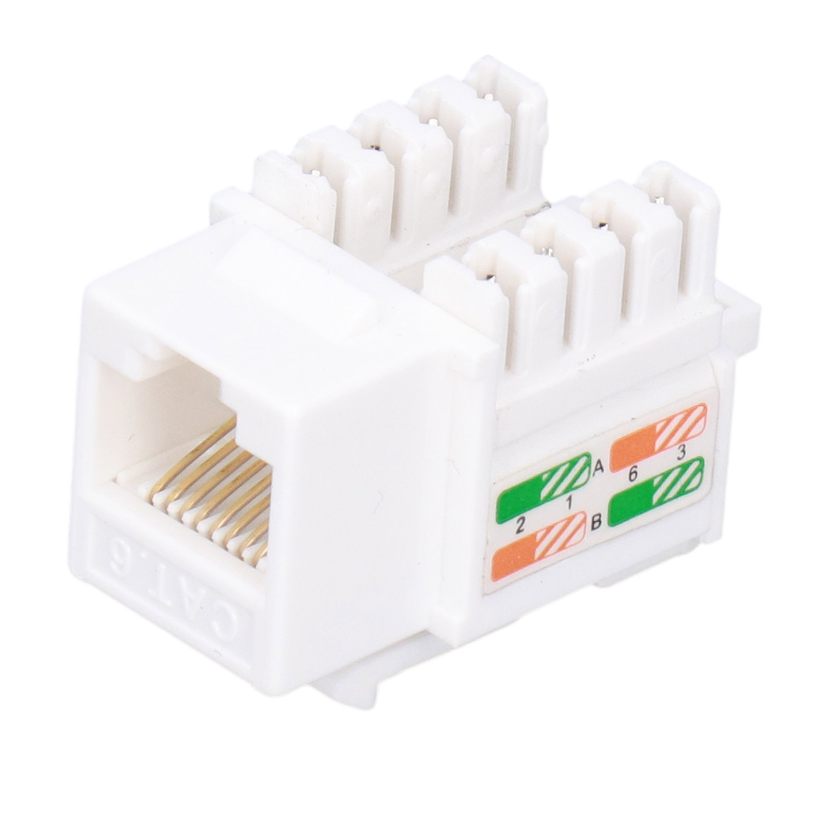 Tf2010 Cat6 Netzwerkmodul, Ungeschirmt, 8-adrig, Gigabit Für Netzwerkkommunikation 0-250 Mhz, 20 Stück