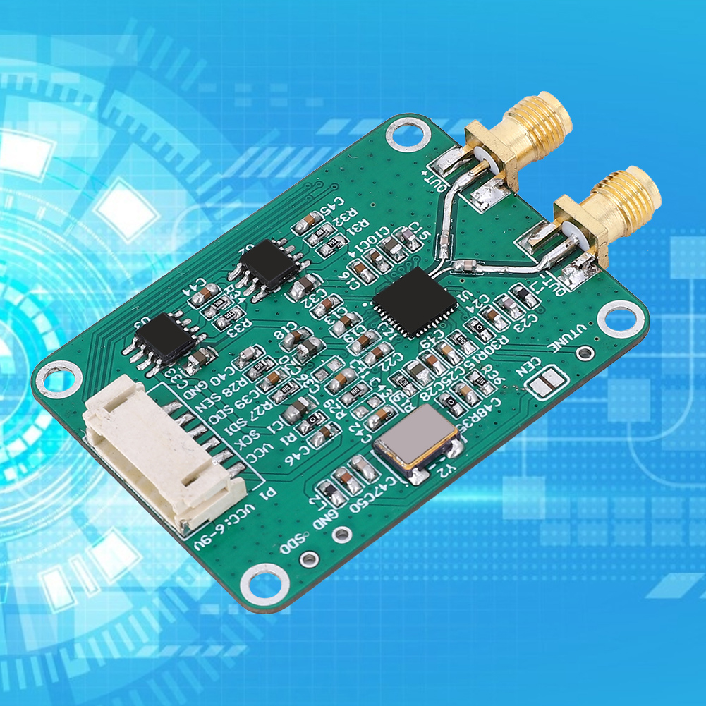 Signalquellenmodul, Rauscharme Hf-leiterplatte, Elektrische Bauteile, Programmierbare Frequenz 25 Mhz–3 Ghz