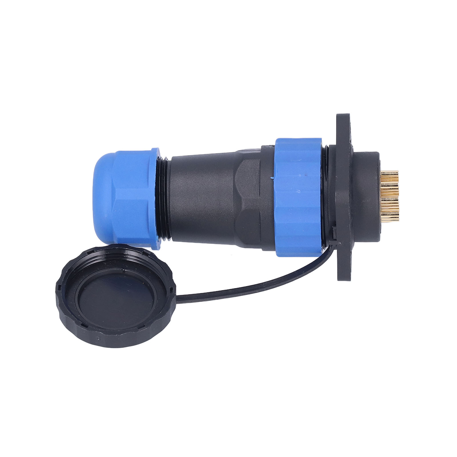 Stromanschluss Ip68 Wasserdichter Stecker/buchse Quadratisch 4-polig Luftfahrtstandard 380 V 10 A Sp2814-polig