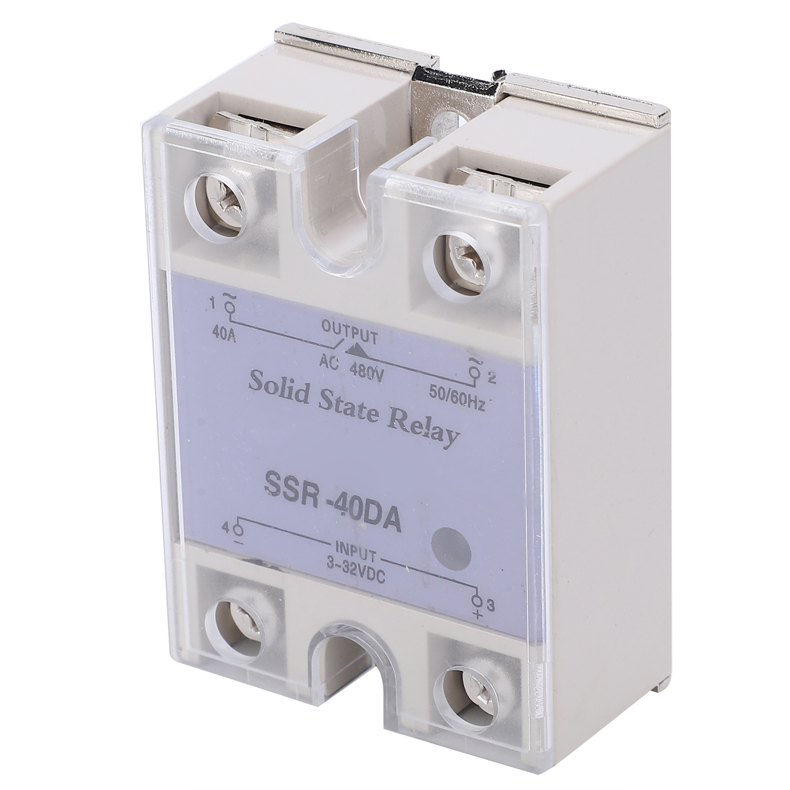 Halbleiterrelaismodul, Hochspannungsrelaissteuerung Für Heizung Ssr Dc/ac 480 V (40da)