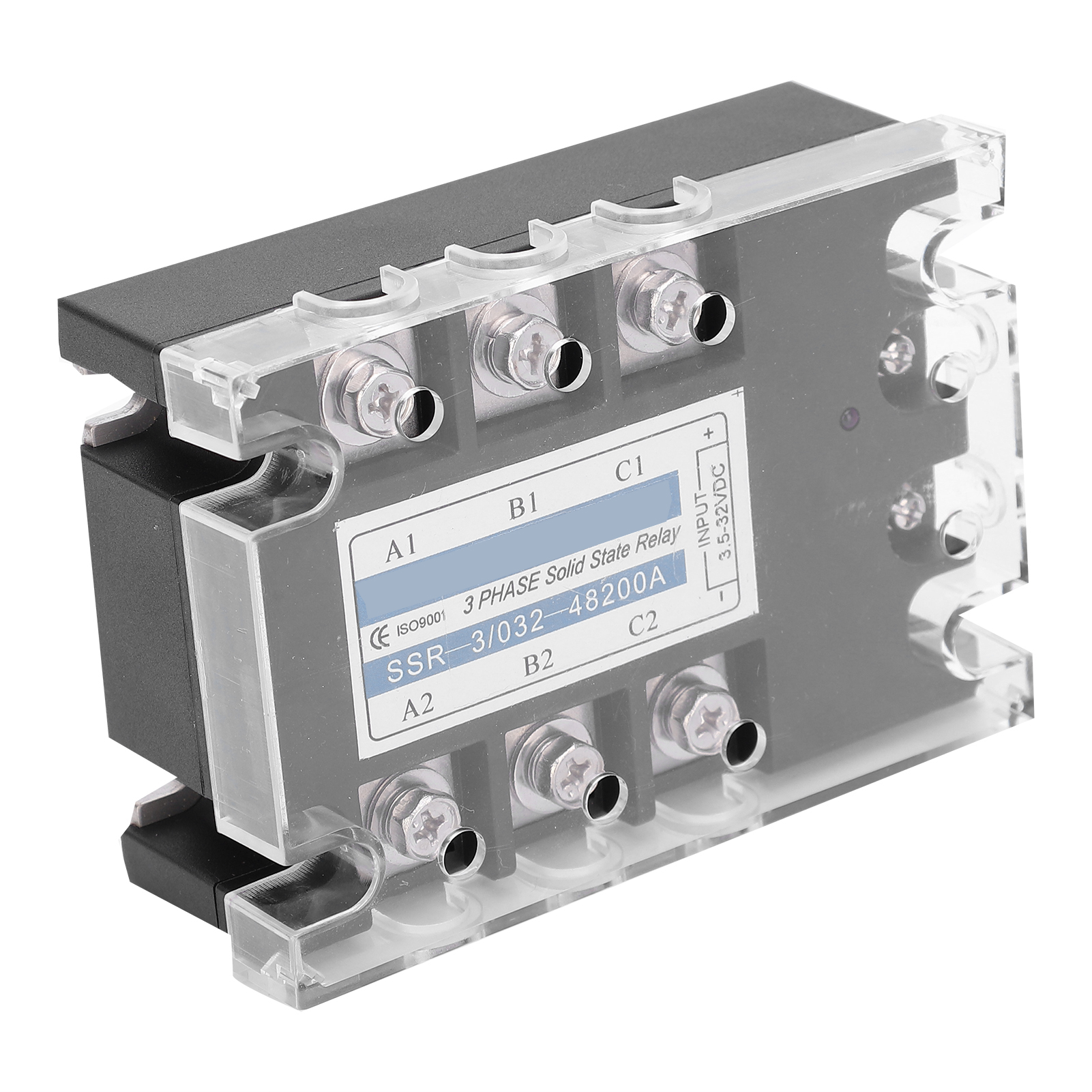 Dreiphasiges Ssr-gleichstrom-steuerrelais, 480 V Wechselstrom, 200 A, Halbleiterrelais Für Industrieanlagen, Ssr-3 D48200 200 A