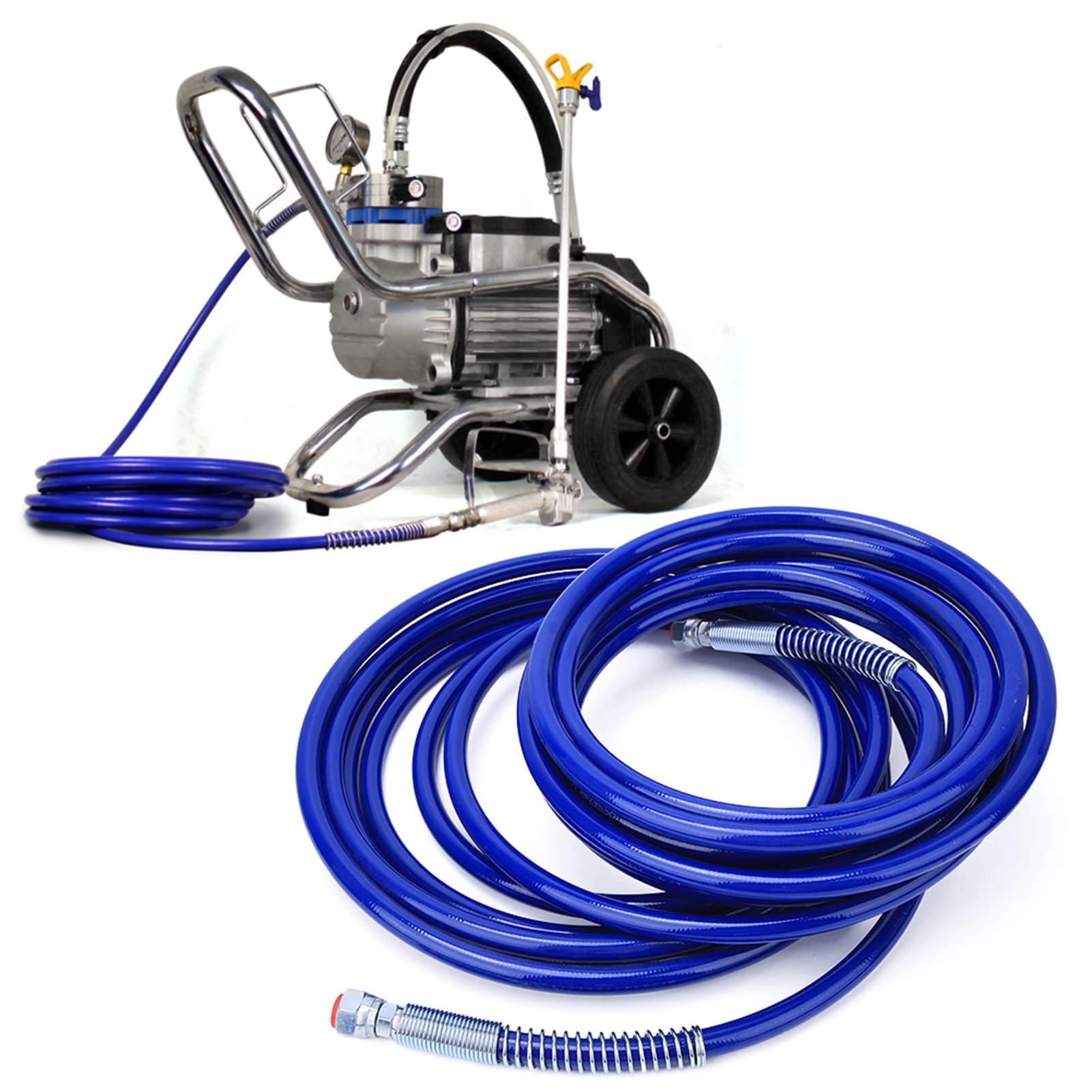 1/4-zoll-farbspritzschlauch Für Airless-spritzpistole, Flexibler Glasfaserschlauch, 10 Meter, 3265 Psi