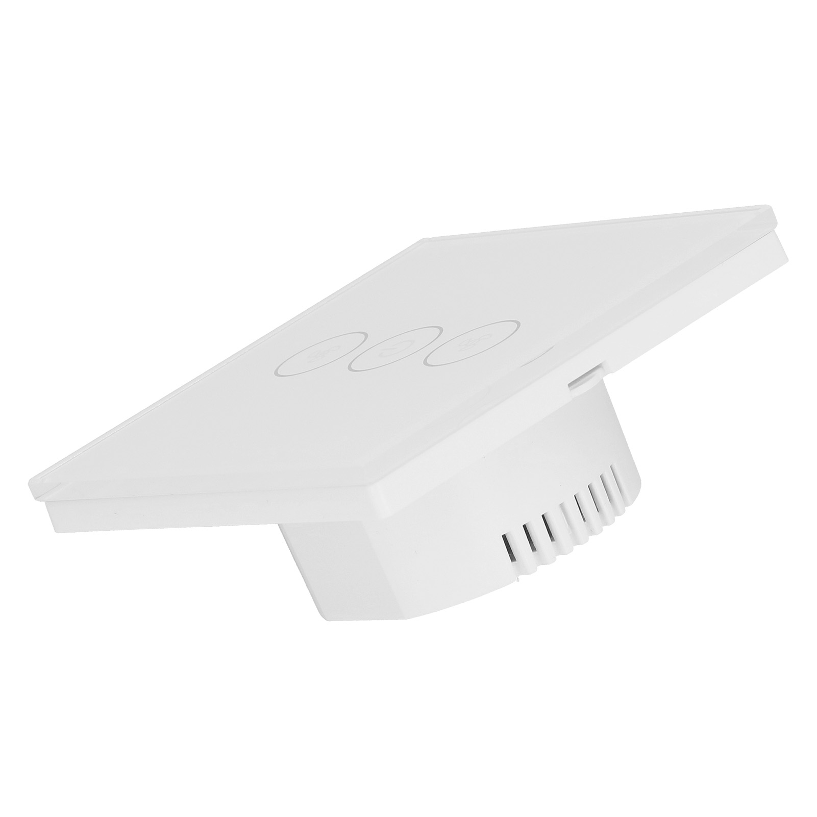 Smart-schalter Mit Wlan, Lüftersteuerung Per Smartphone, 3-wege-sprachsteuerung, Typ 86, Eu-netzstecker 100–240 V Wechselstrom