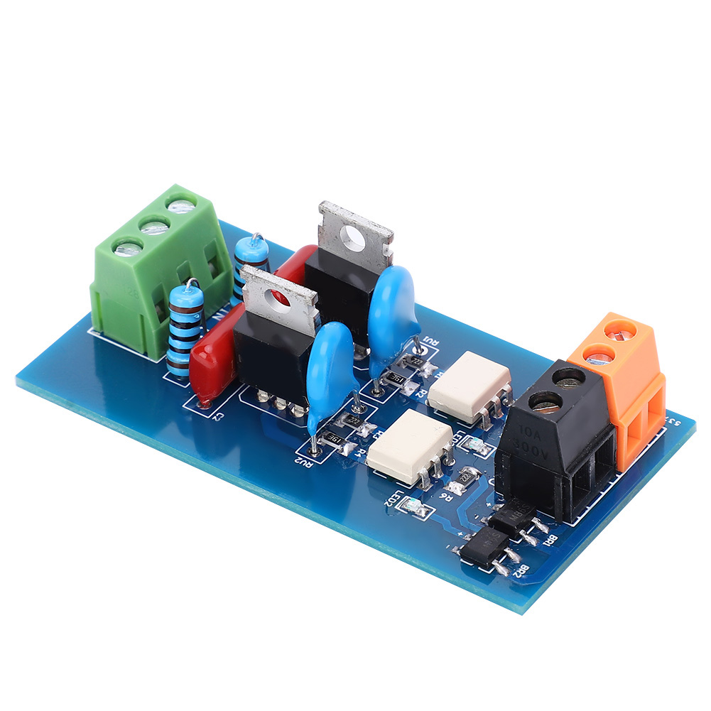 Plc-verstärkerplatine, Kontaktloses 2-kanal-relaismodul, Fotoelektrische Trennung, Ac 8–230 V