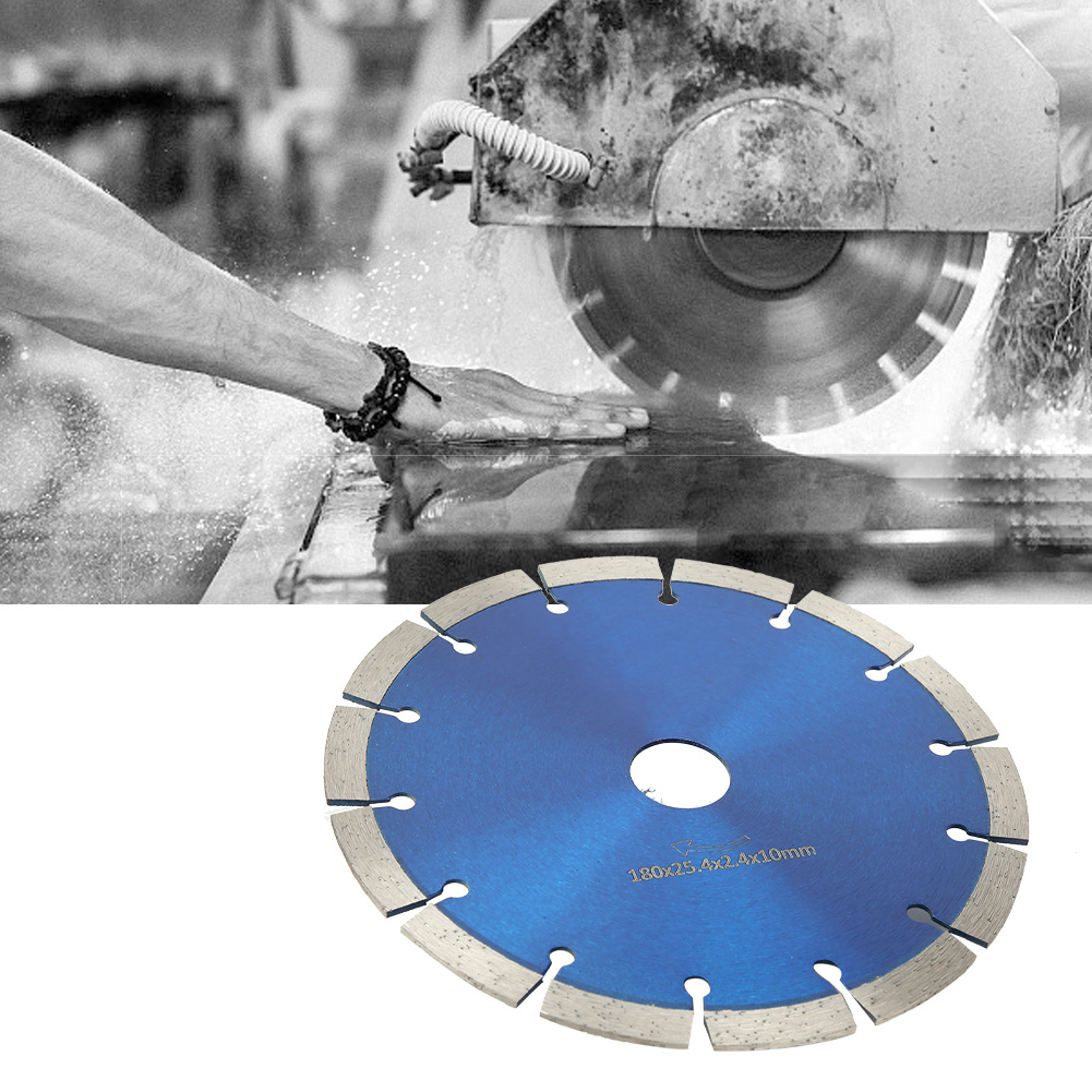 Diamantscheibe Für Winkelschleifer, Trennscheibe Für Marmor Und Beton, 180 Mm