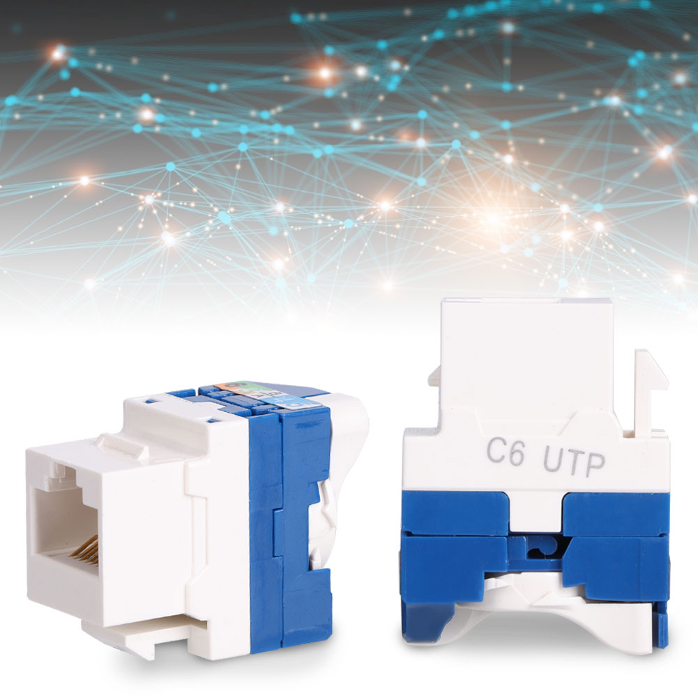 Cat6-netzwerkmodul, Rj45-drehnetzwerkanschlussadapter
