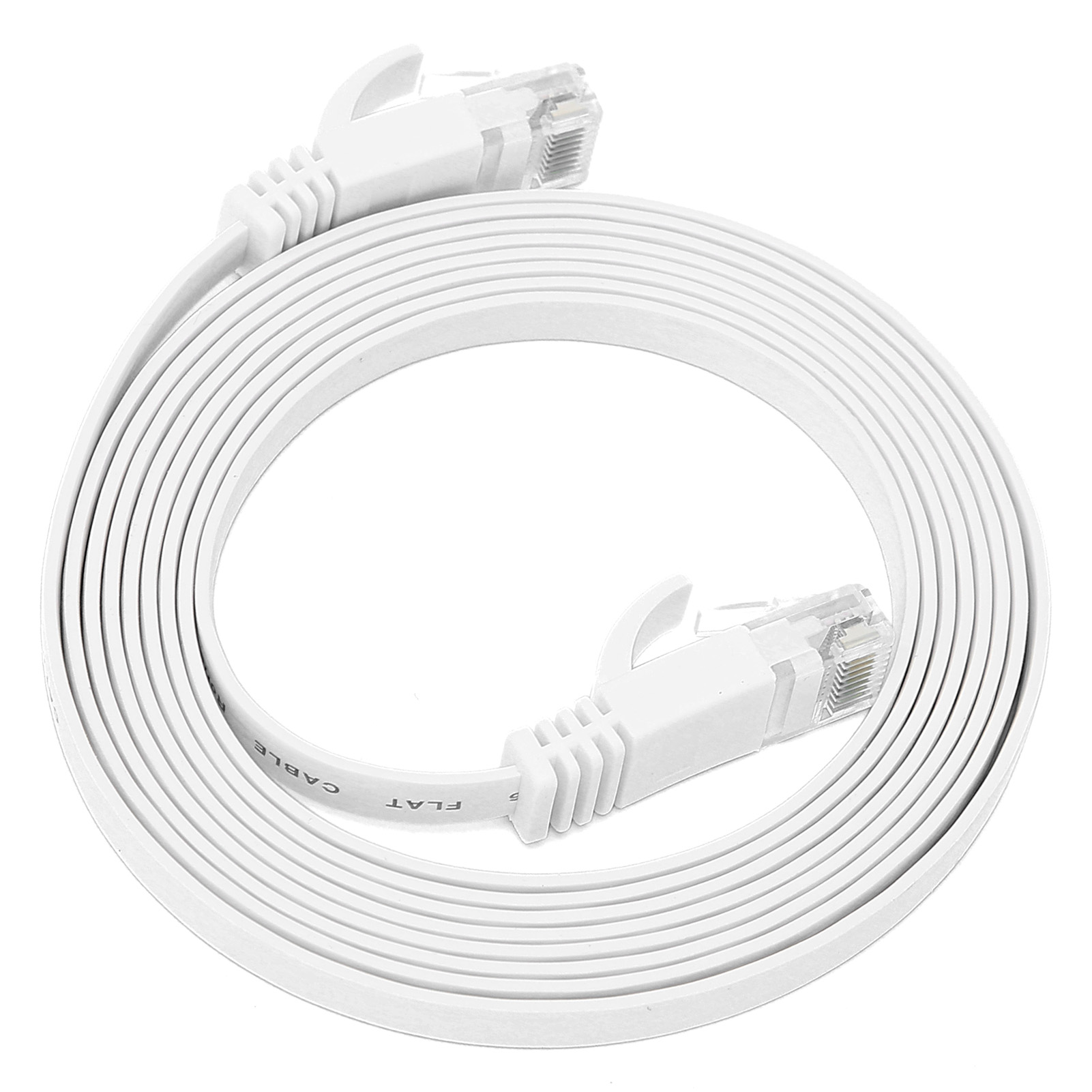 Gigabit-ethernet-kabel Cat6, 8-adriges Verdrilltes Paar, Flaches Kupferkabel, 2 Meter
