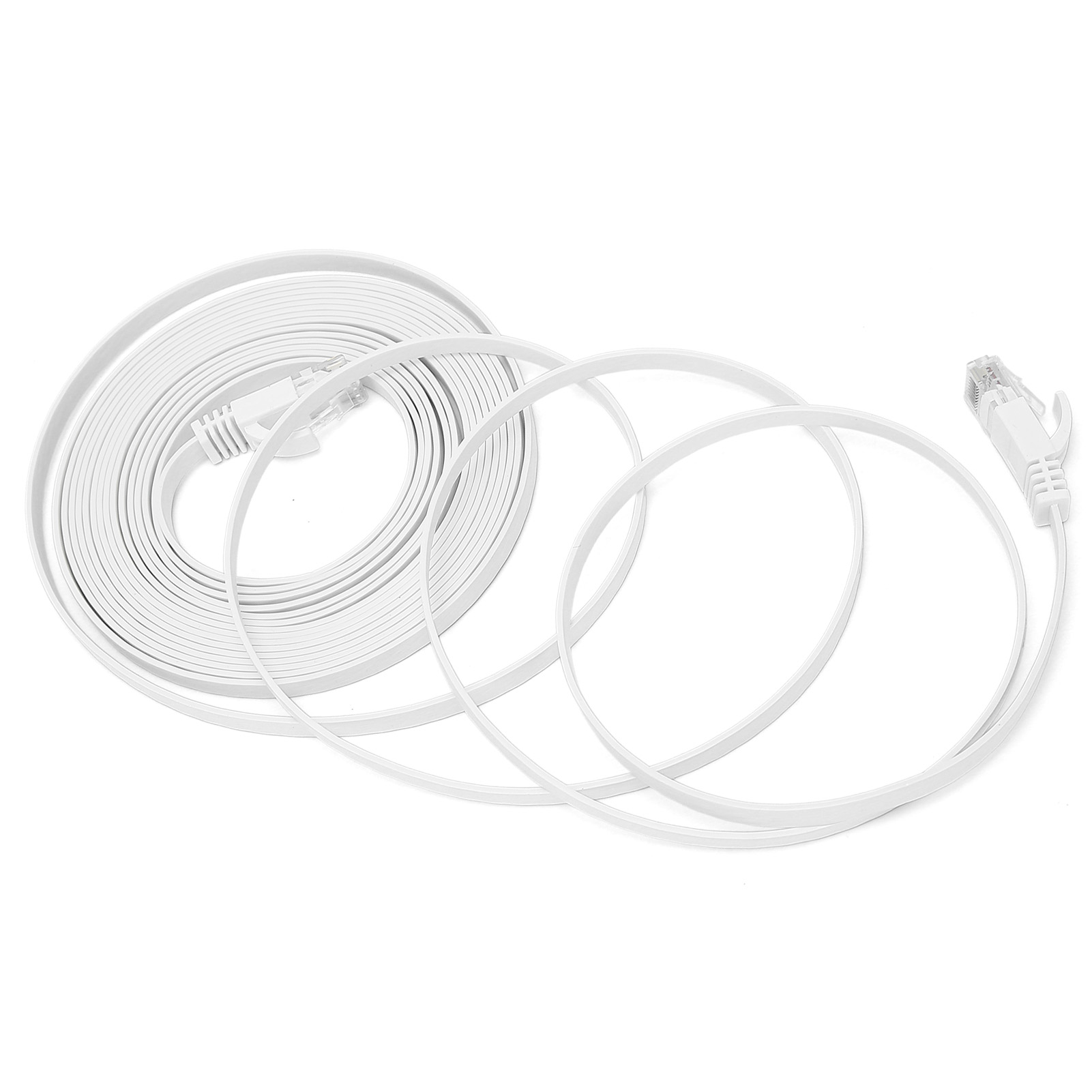 Cat6 Gigabit-ethernet-kabel, 8-adriges, Verdrilltes Flachdraht-kupferkabel, 15 Meter