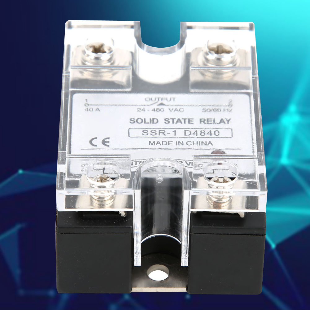 Ssr-40-da Halbleiterrelais, Ssr-halbleitermodul, Gleichstromgesteuert, 40 A Wechselstrom, 3–32 V Gleichstrom