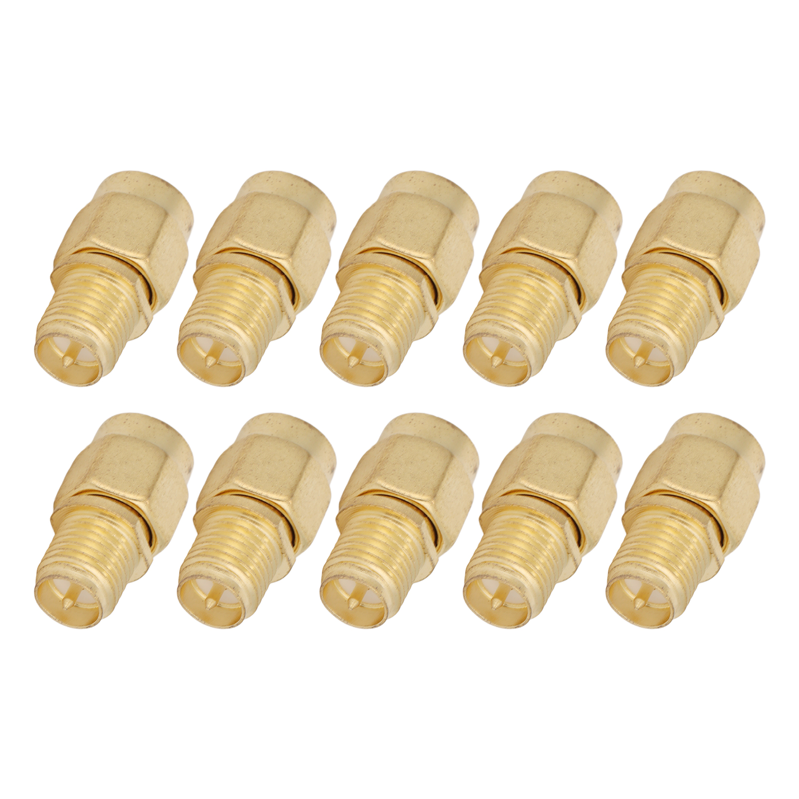 10-teiliges Hf-koaxialkabel-adapterset Mit Sma J- Auf Rpsma K-stecker Für Die Instrumentenumrüstung