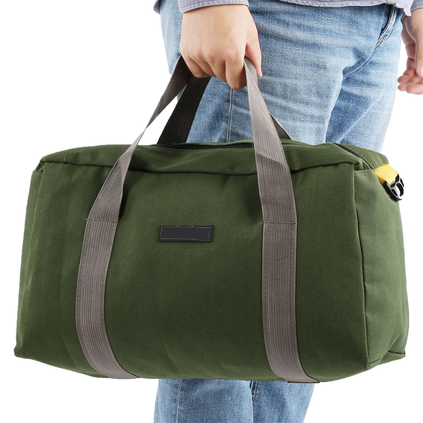 Tragbare, Wasserdichte, Multifunktionale Elektrikertasche Aus Canvas Mit Werkzeugorganizer