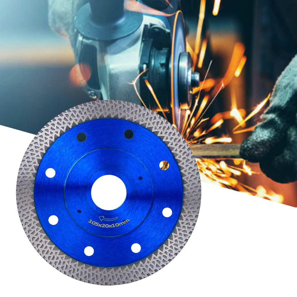 Diamantscheibe Für Winkelschleifer, Geeignet Für Beton Und Marmor, Durchmesser 105 Mm