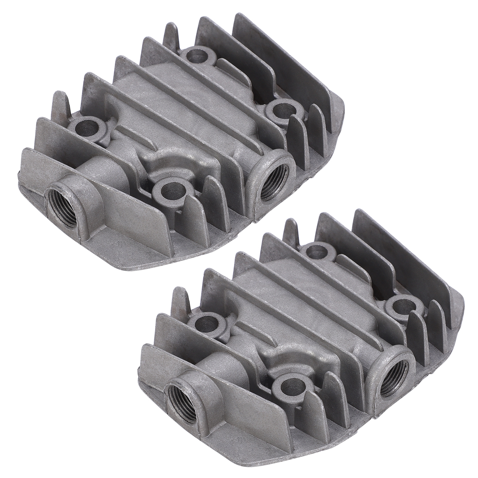 Kleine Zylinderköpfe Für Luftkompressoren, Aluminium-kühlteile 2,5/3p, 48 Mm X 62 Mm
