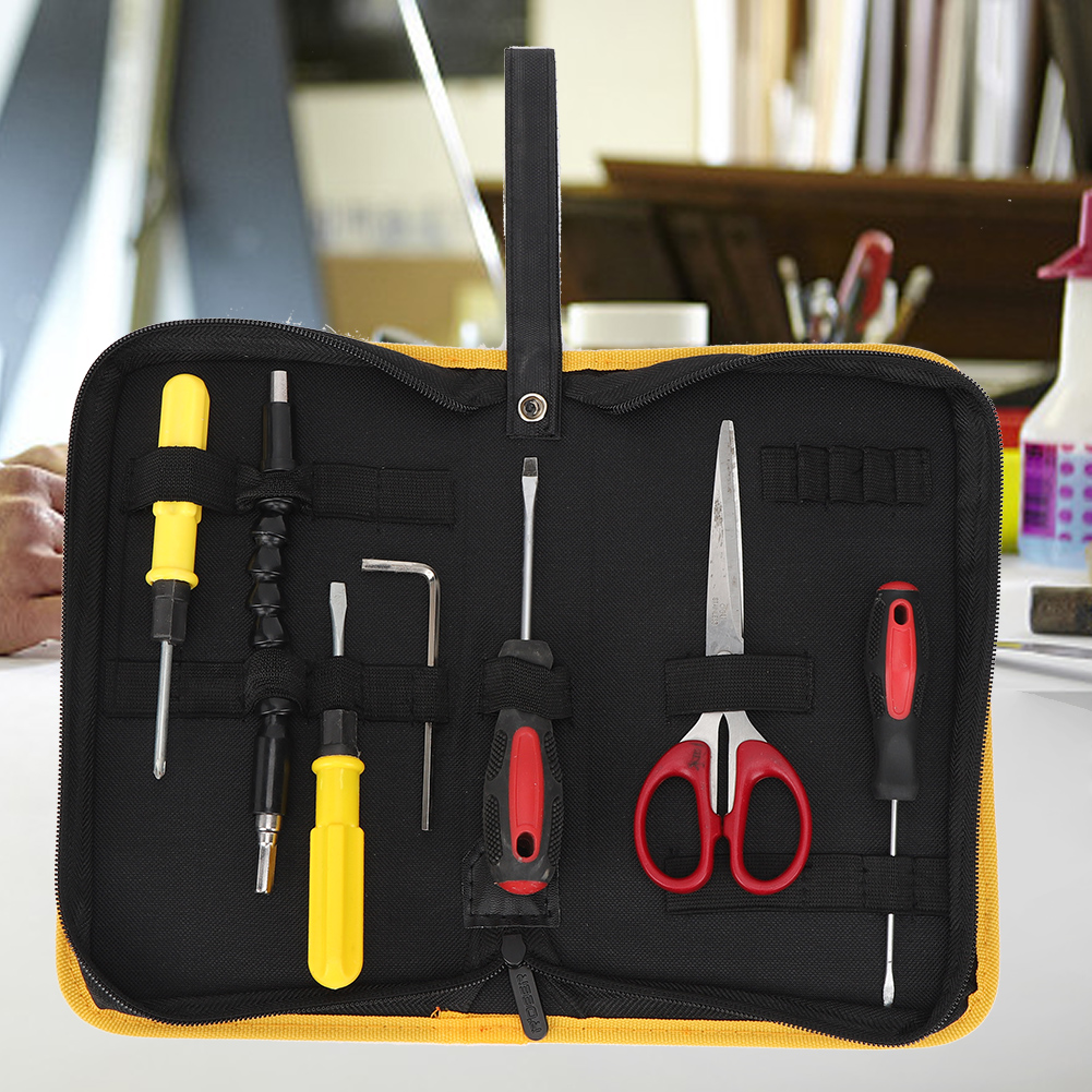Rtg-86 Kleine Werkzeugtasche, Werkzeugaufbewahrungstasche, Zubehör Für Die Leichtindustrie, Oxford-gewebe, 265 X 150 X 50 Mm