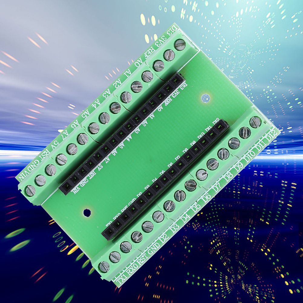 1 Stück Erweiterungs-shield-board V3.0, Kompatibel Mit Dem Nano-controller-terminaladapter In Grün