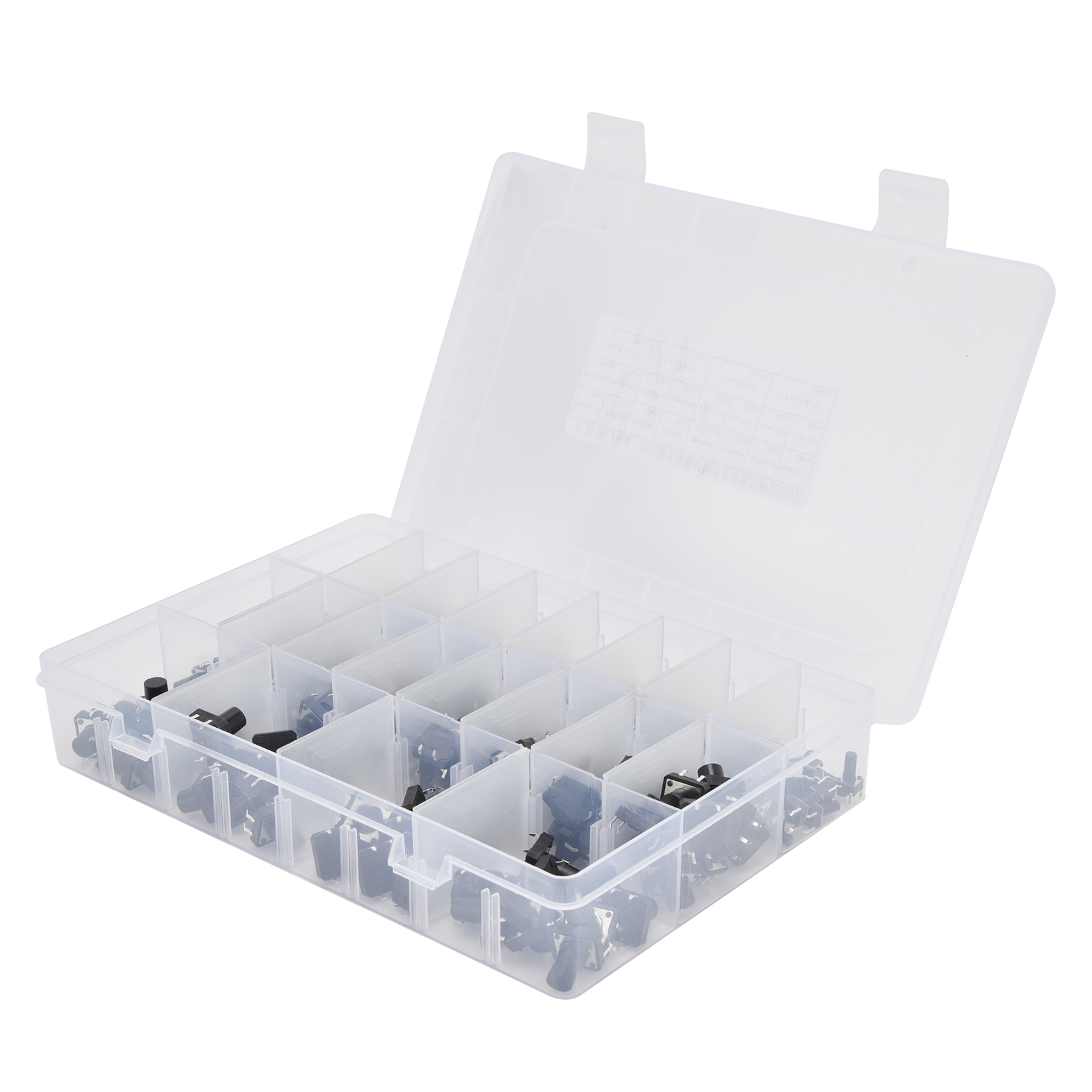 250 Stück 6x6 Und 12x12 Touch-schalter, Miniatur-drucktaster Für Fernbedienungen Und Elektronisches Spielzeug