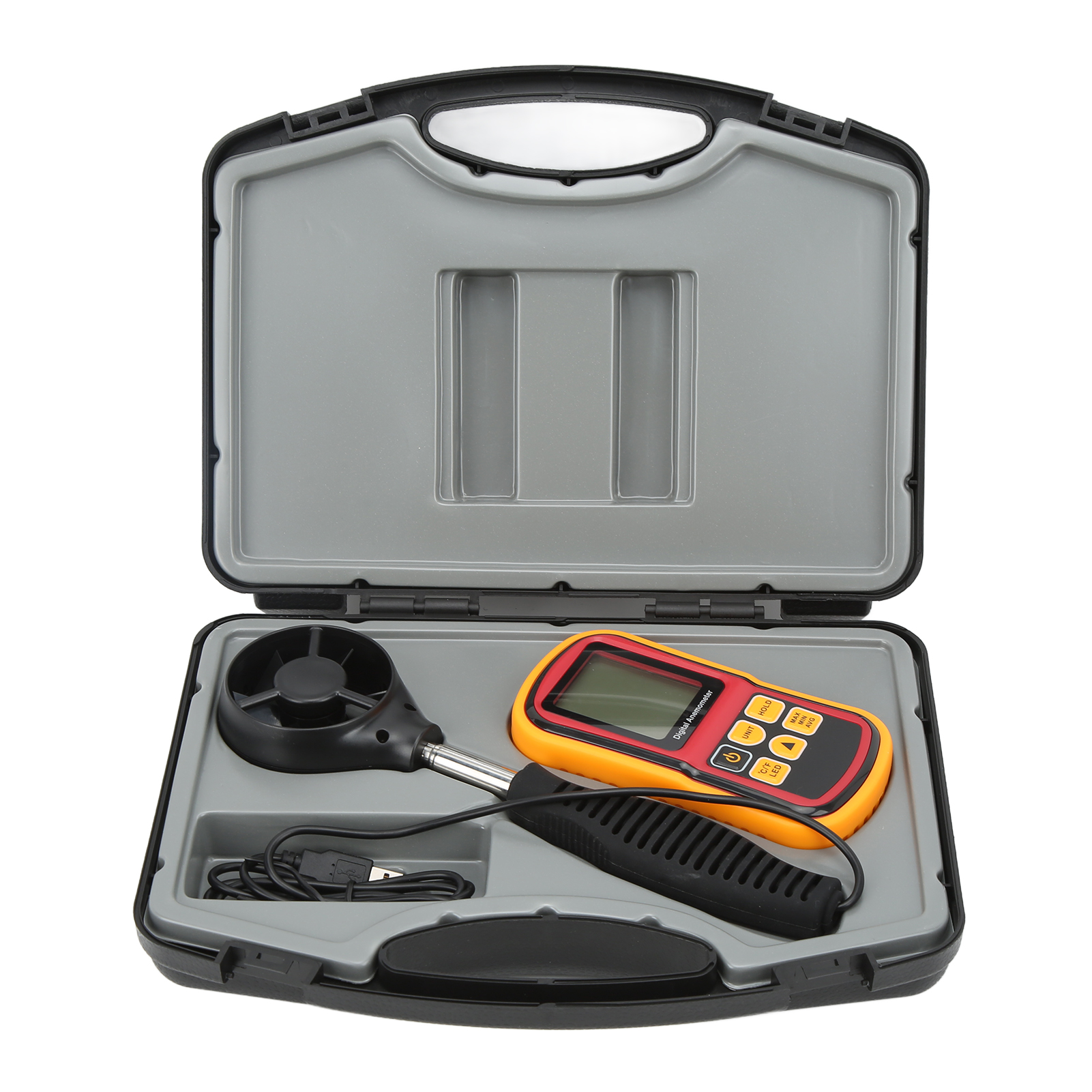 Digitales Anemometer 8901+ Mit Lcd-display – Hohe Genauigkeit Und Empfindlichkeit Der Windmessung