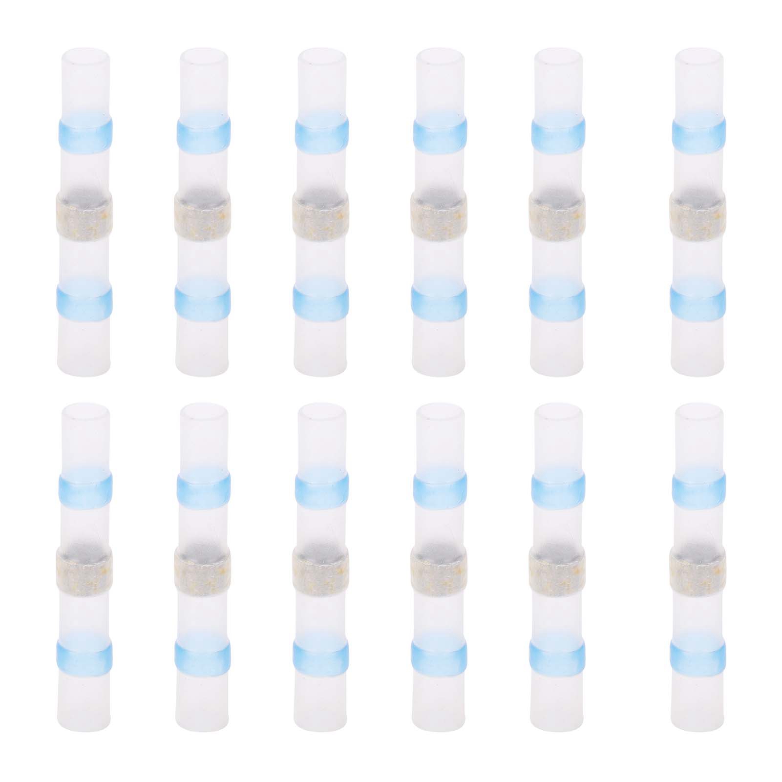 50-teiliges Set Aus Wärmeschrumpfenden, Lötbaren Steckverbindern, Wasserdichten Lötanschlüssen (sst-s31, Blau)