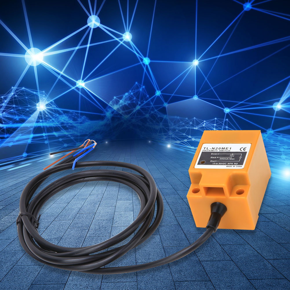 Berm Näherungssensor, Induktive Sonde, Integrierter Schaltkreis, 3-adrig, Npn-öffnerkontakt, Dc 10–30 V, Tl N20me1