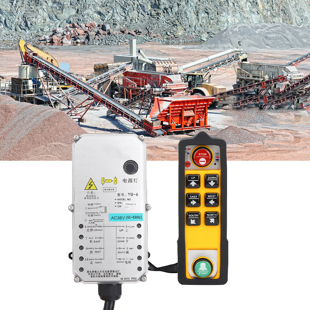 Industrieller, Dreifach Geprüfter Elektrischer Aufzugsregler Mit Einhebelmischer Und Fernbedienung Yu-6ac36v