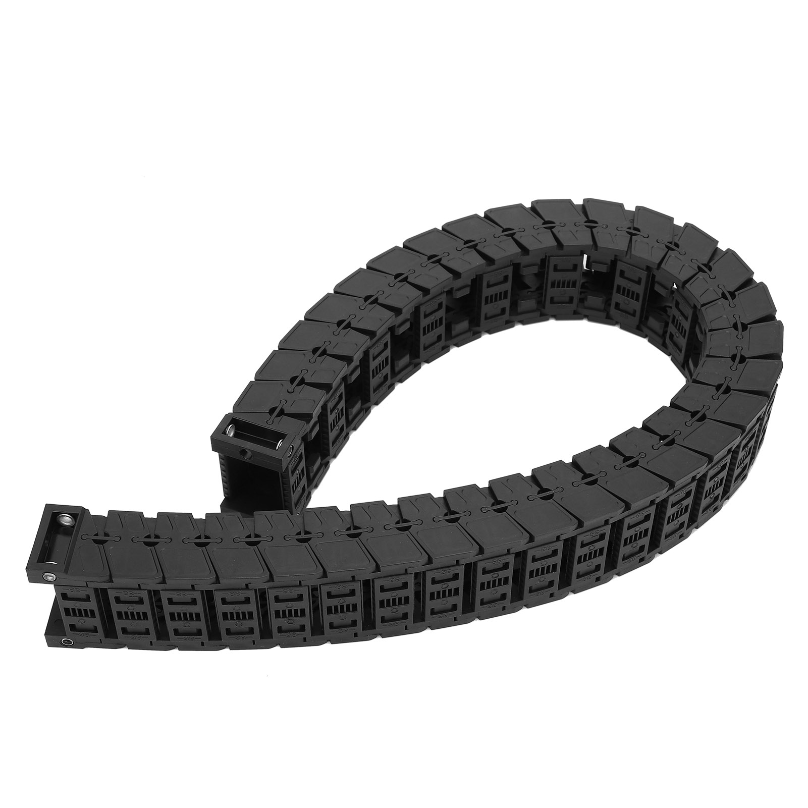 Kabelkette, Geräuschlose Ausführung, Abnehmbare Baugruppe, Nylonseil-tragbrücke, Schleppseil S25 X 25, 1 Meter