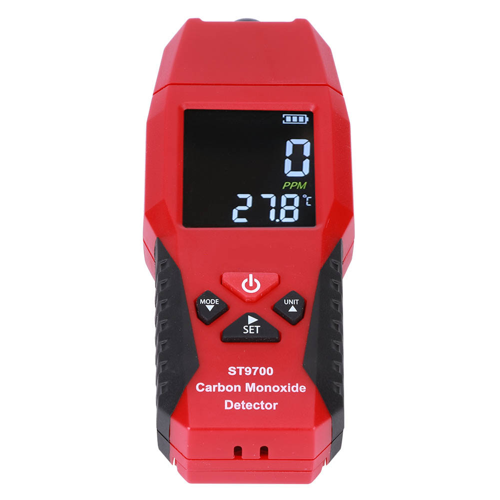 Tragbares Kohlenmonoxidmessgerät St9700, Co-gastester, Luftqualitätsmonitor, Display