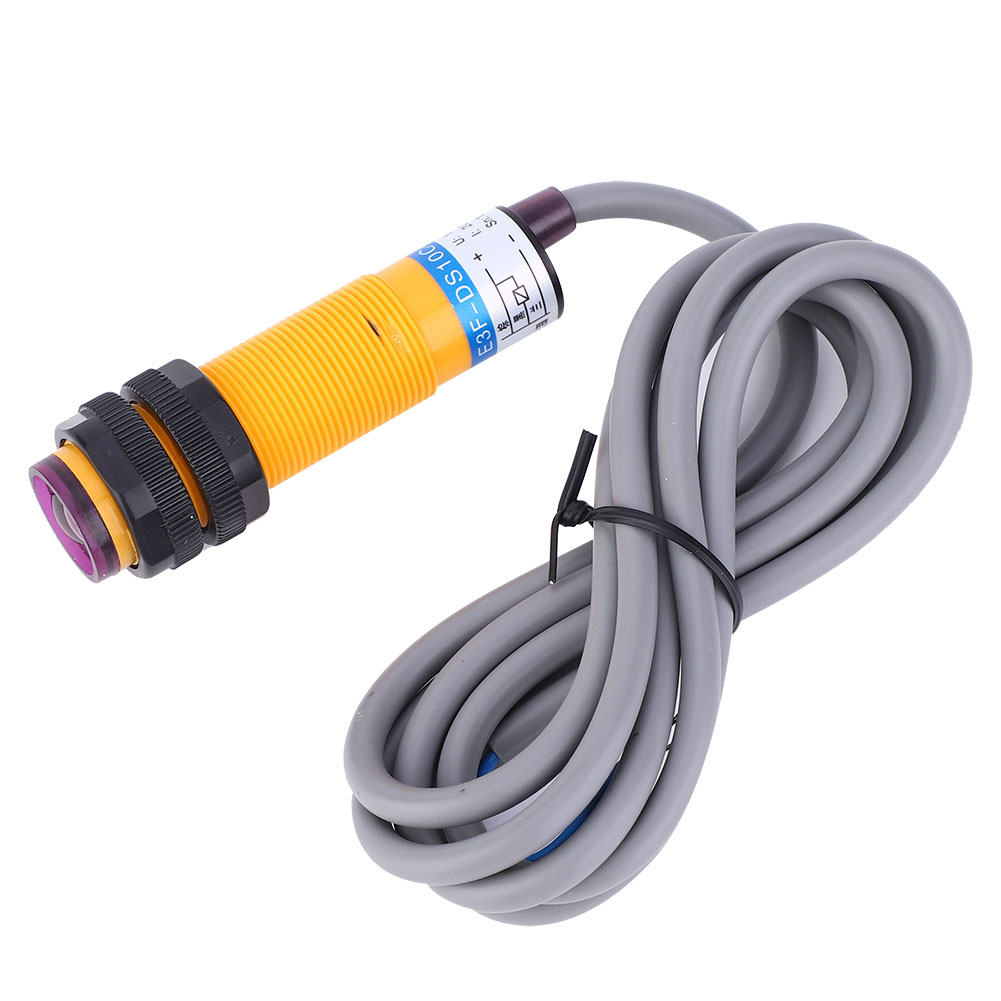10 Jyio Lichtschranken Mit Diffuser Reflexion Für Werkzeugmaschinen E3f Ds10c4 10-30v Dc