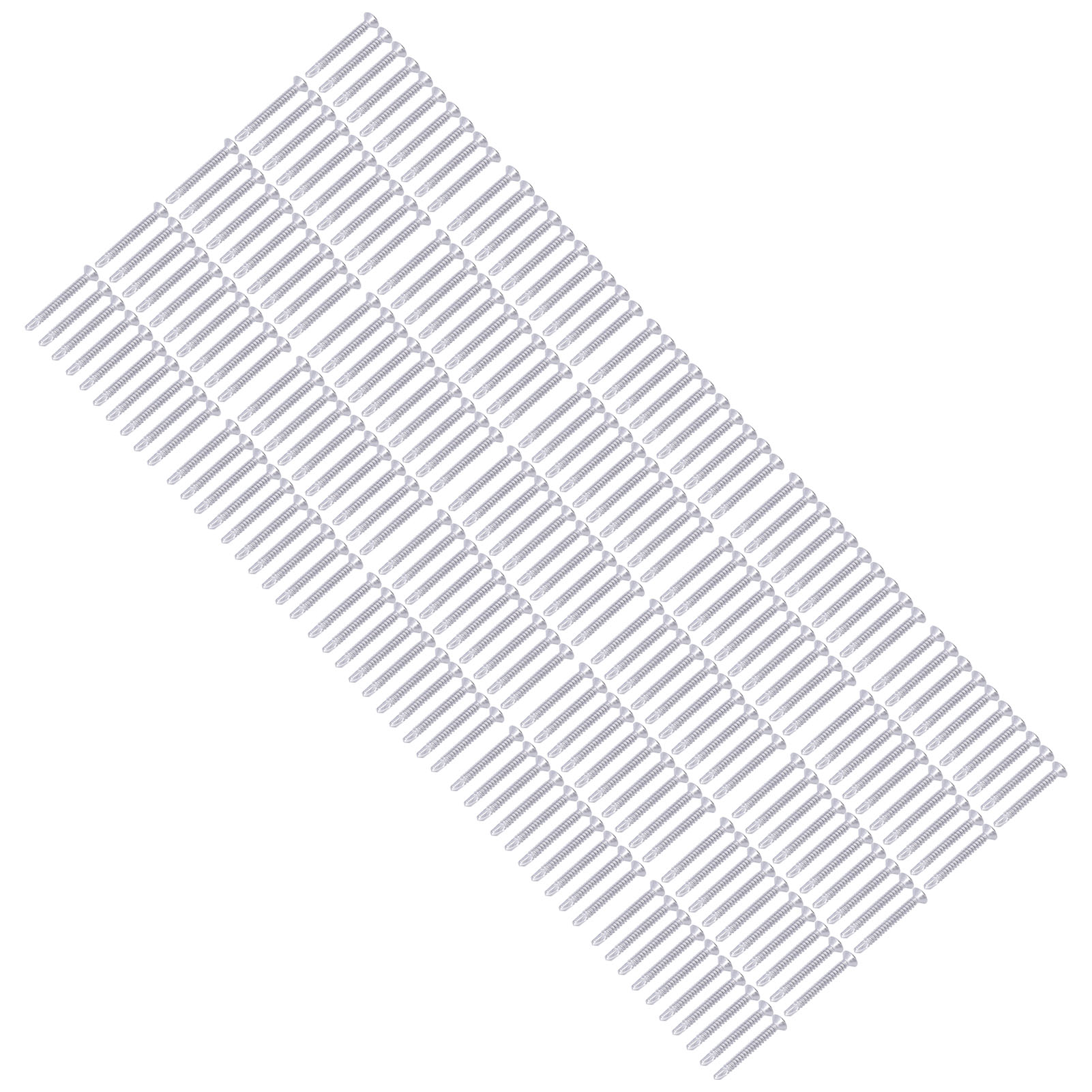 250 Phillips-senkkopf-bohrschrauben, Edelstahl 410, 38 Mm Lang, M4.2-18