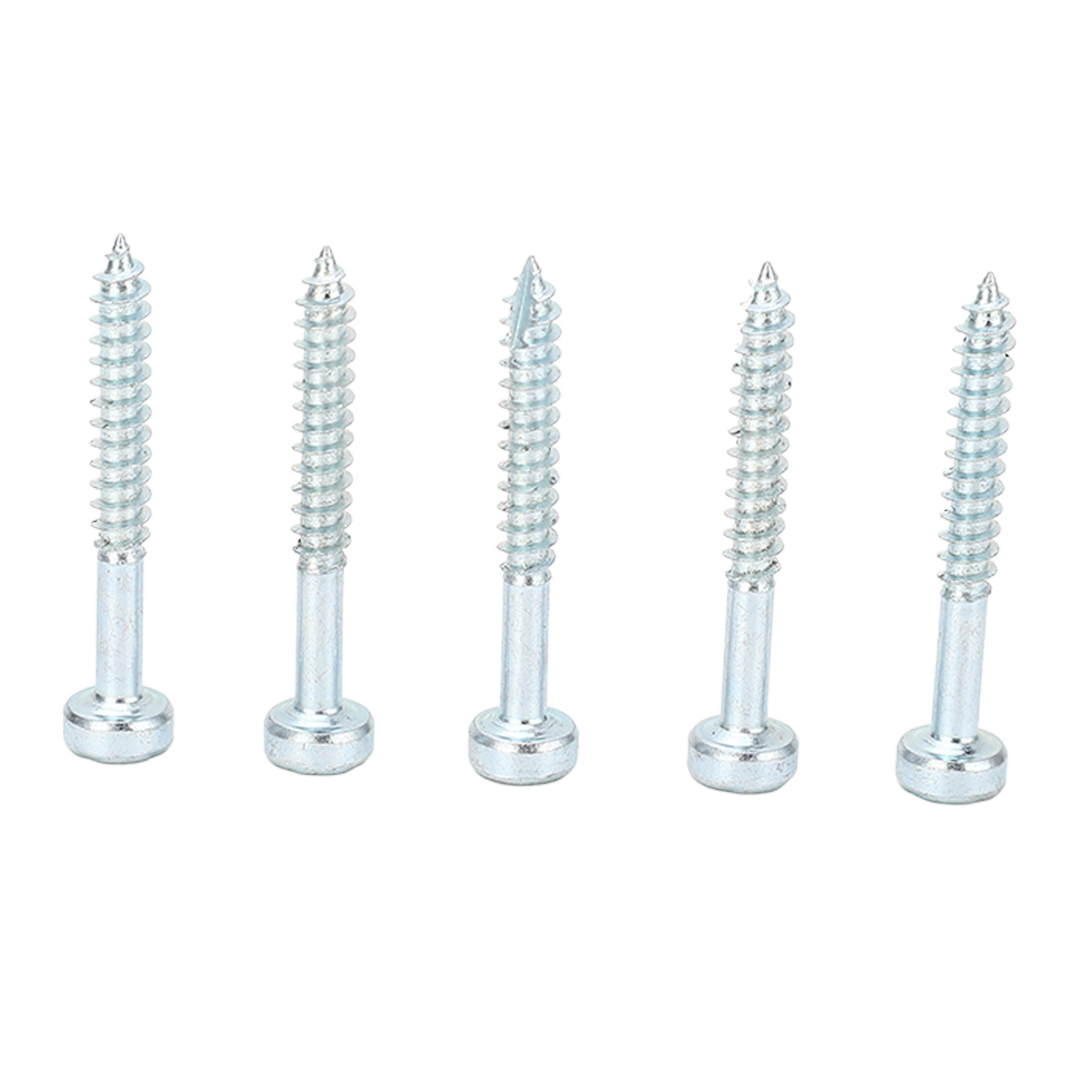 100 Selbstschneidende Schrauben, Vierkantkopf, 1 Bis 1/4 Zoll (32 Mm), Scharfe Spitze, Feingewinde