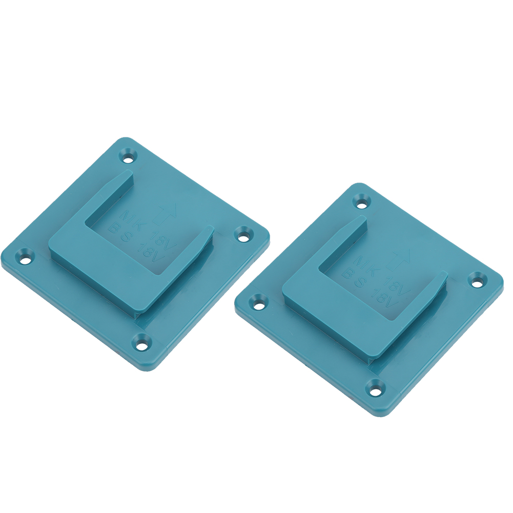 2-teilige Wandhalterung Für Makita 18v Elektrowerkzeuge, Cyan