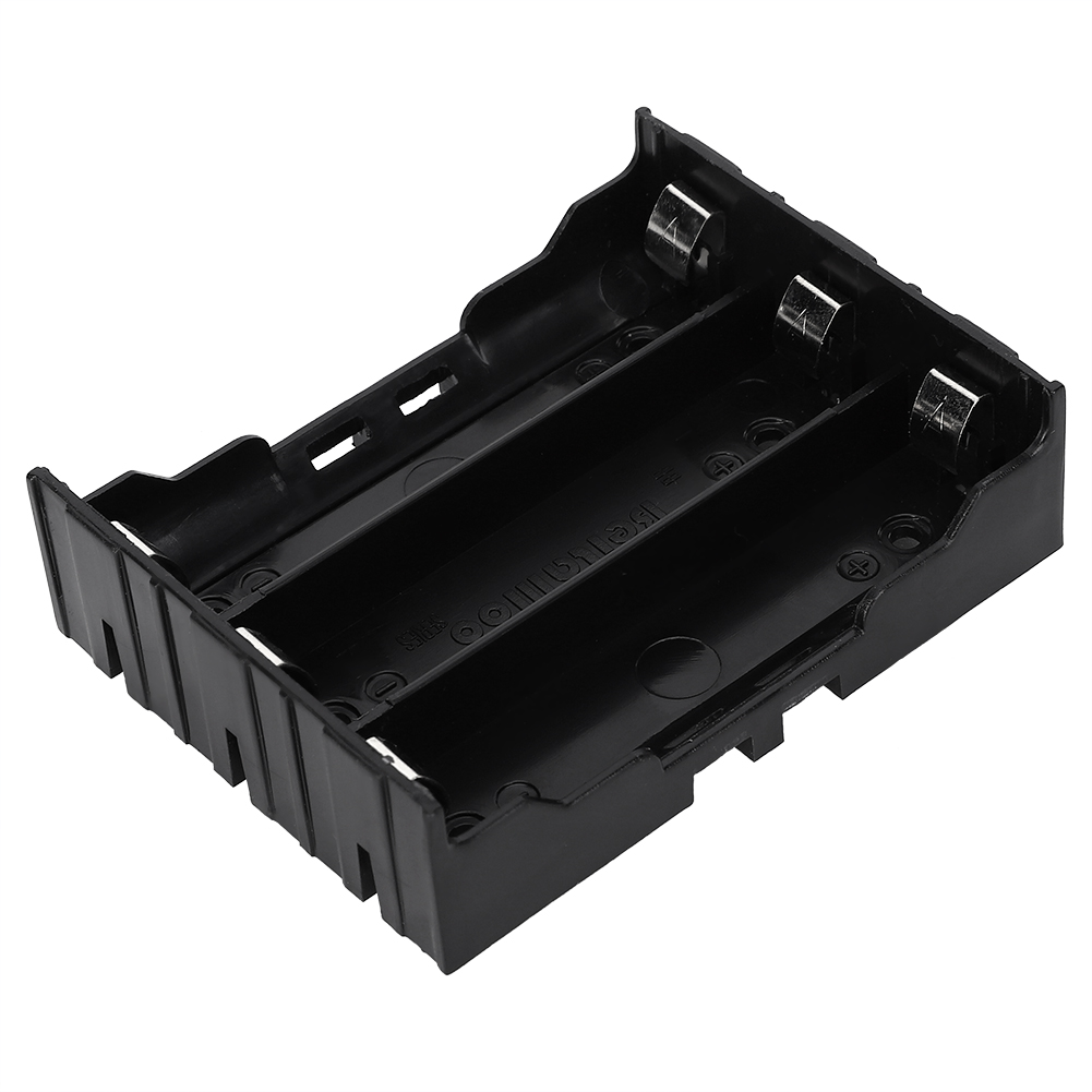 5 Multifunktionale Diy-aufbewahrungsboxen Aus Abs-kunststoff Mit 3 Fächern Für 18650-batterien Und Stifte