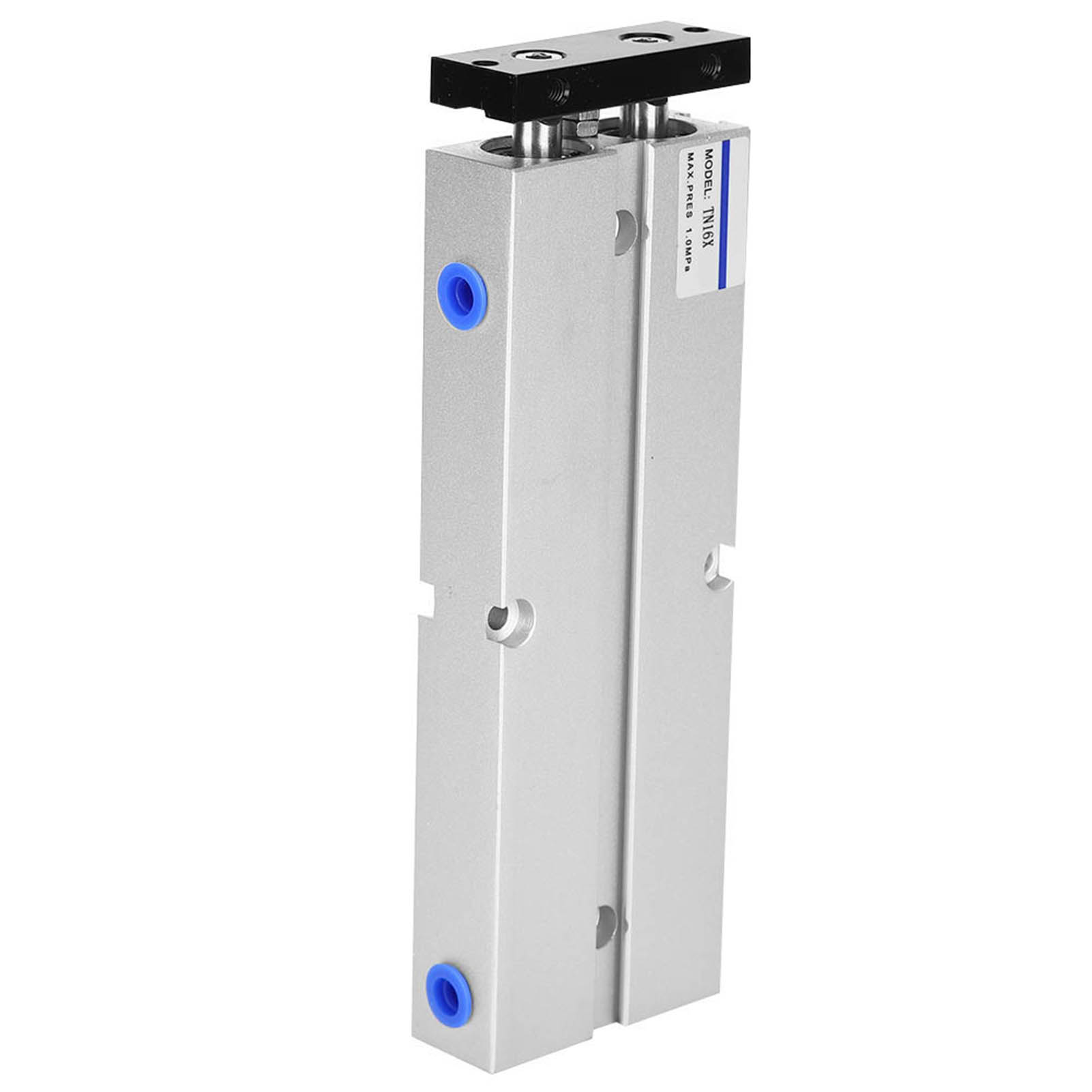 Doppeltwirkender Pneumatikzylinder, Aluminiumlegierung, Edelstahl, Tn16, 0,10,9 Mpa, 10200 Mm (tn16x200-s)