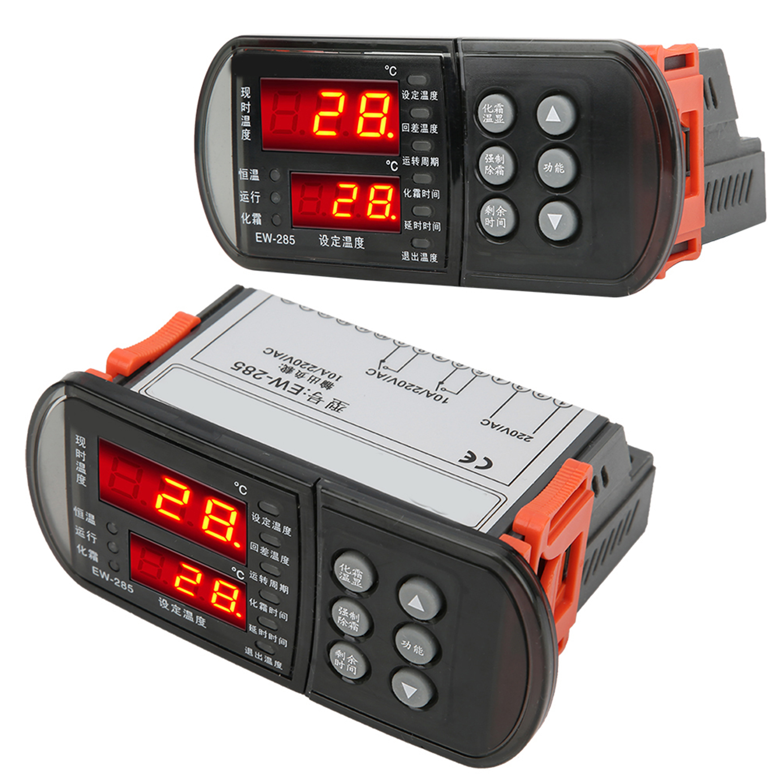 Ew-285 Ac220v Digitaler Temperaturregler, Kühl- Und Abtau-thermostat Für Kühlschränke Und Gefrierschränke