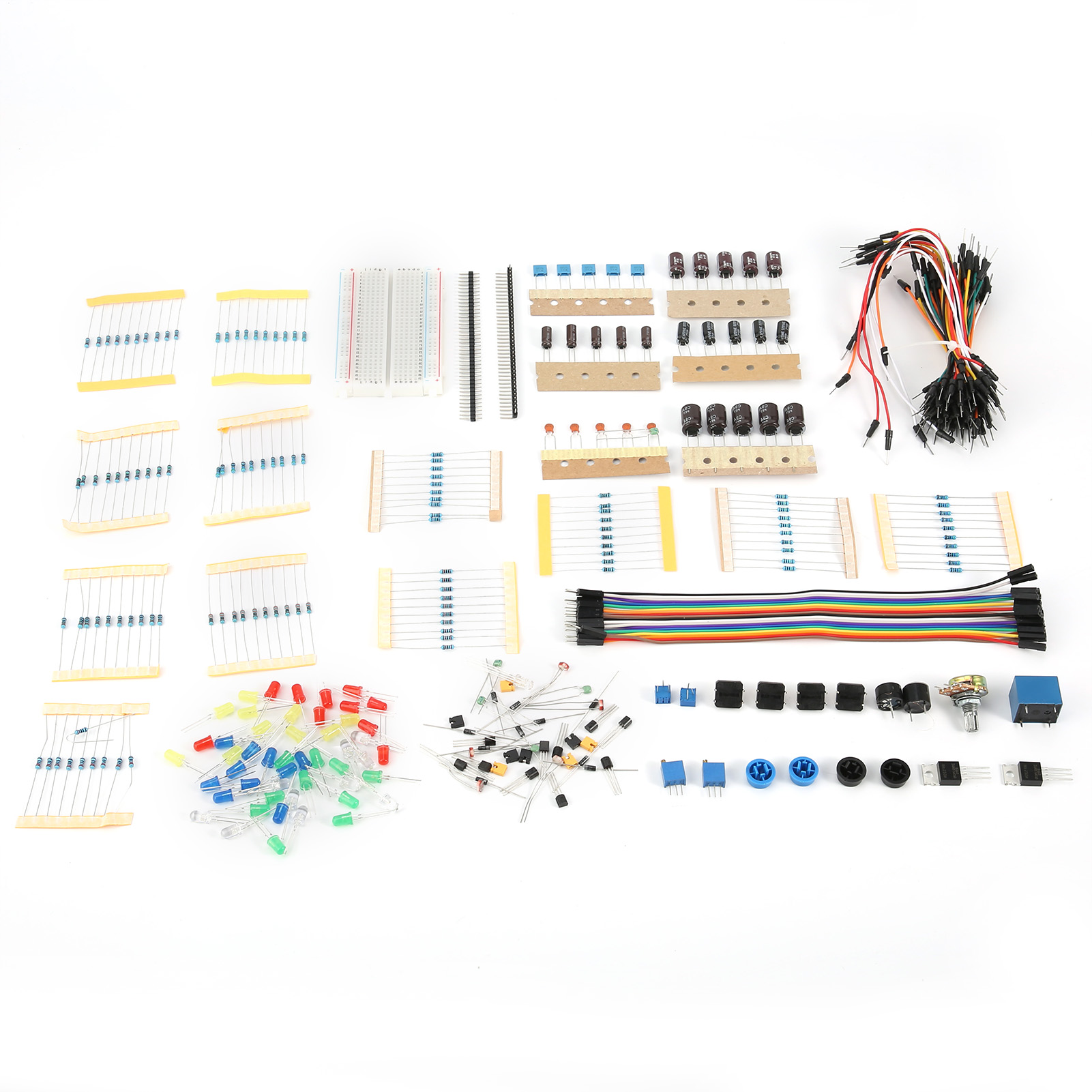 Komponentensatz, Basis-entwicklungsboard, Experimentelles Zubehör, 400-loch-steckbrett