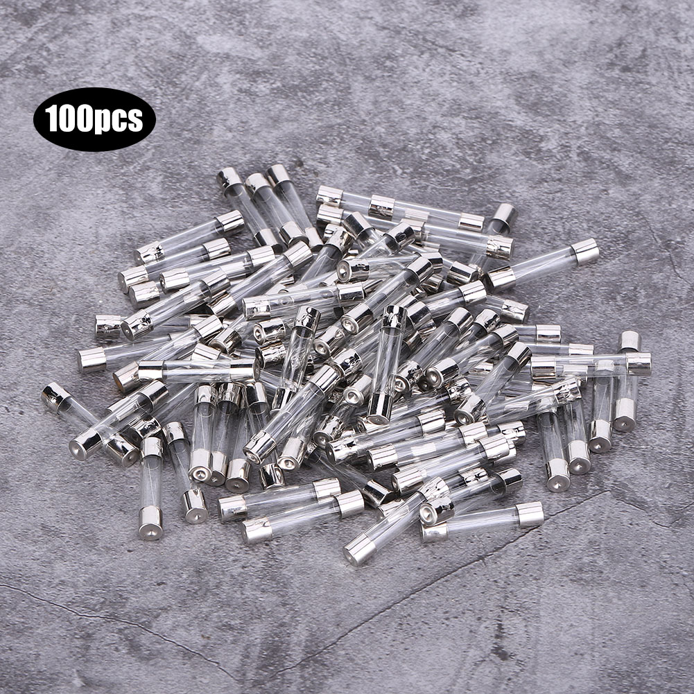 100 Stück Flinke Glassicherungen, Ac250v, 6 X 30mm (3a)