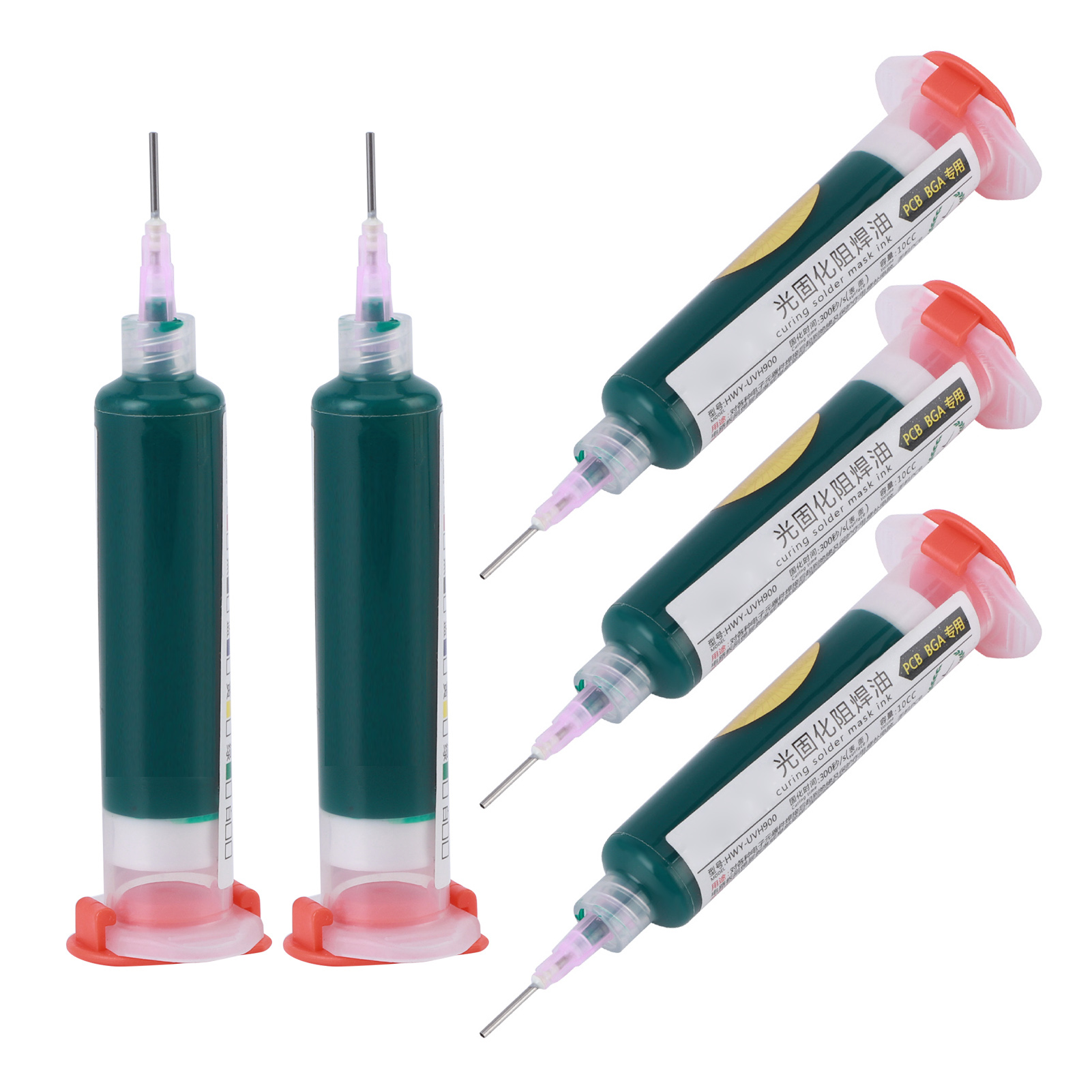 Stücke Uv-schutzlack-lötstopplack (10 Ml) Für Leiterplatten, Grün