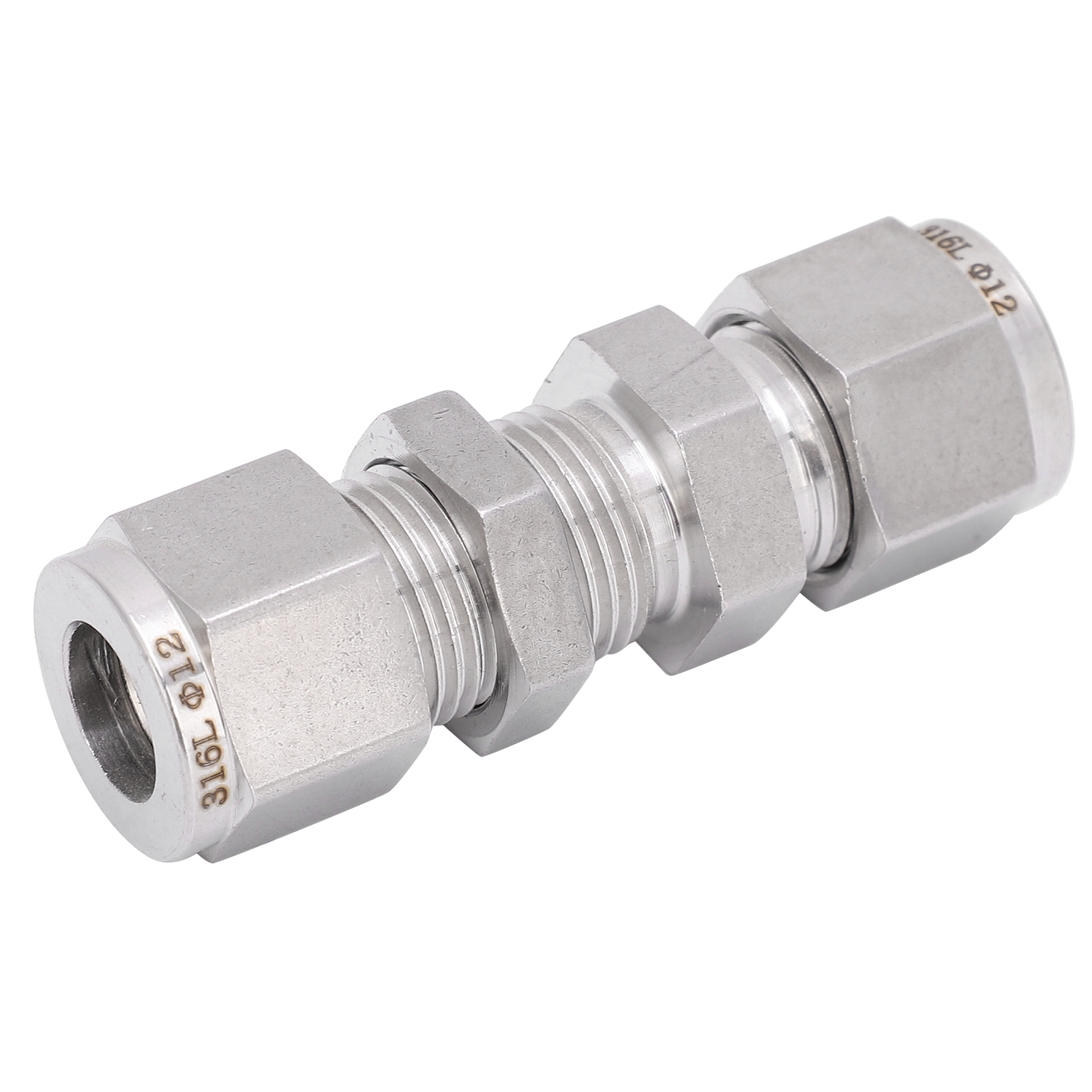 Doppelklemmring Aus Edelstahl 316, Schottverschraubung, Zubehör, Ф1/2