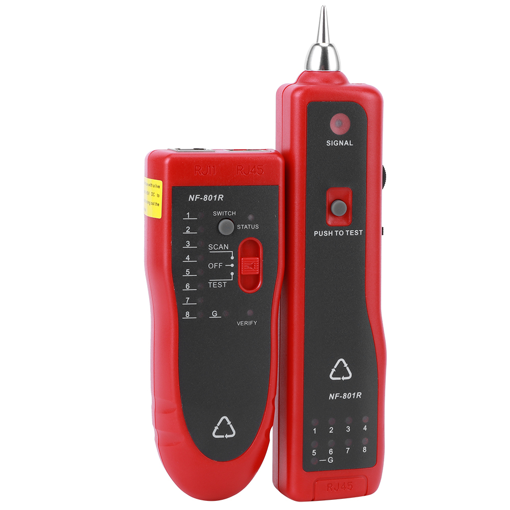 Netzwerkkabeltester, Leitungsorter, Multifunktionales Telefonleitungs-fehlerortungsgerät Nf801
