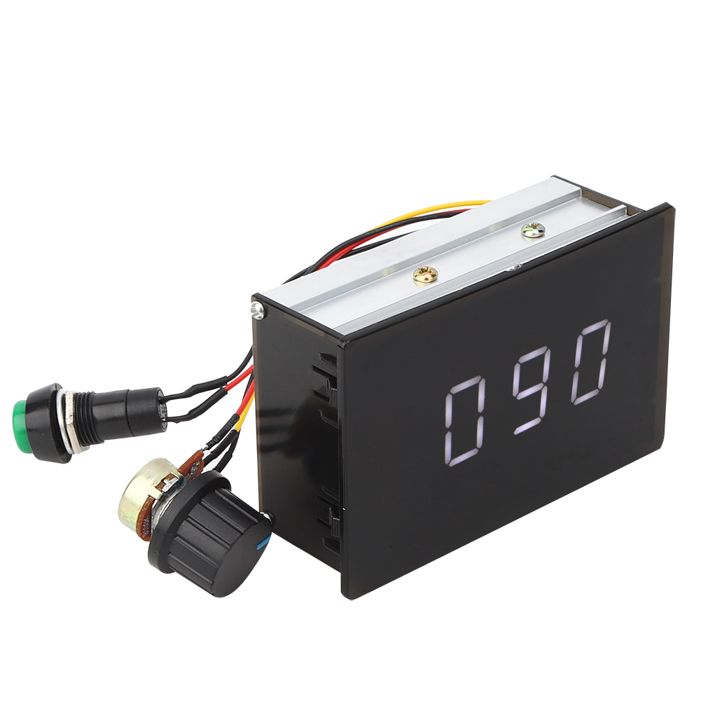 30a Dc-motor-drehzahlregler 6v, 12v, 24v, 48v Mit Digitalanzeige Und Schalter