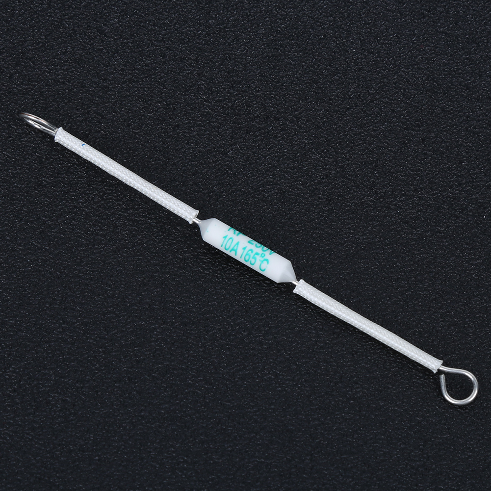 20 Stück 250v 10a Hf Keramiksicherung, Thermosicherung Für Haushaltsgeräte (90mm / 3,5 Zoll, 165°c)