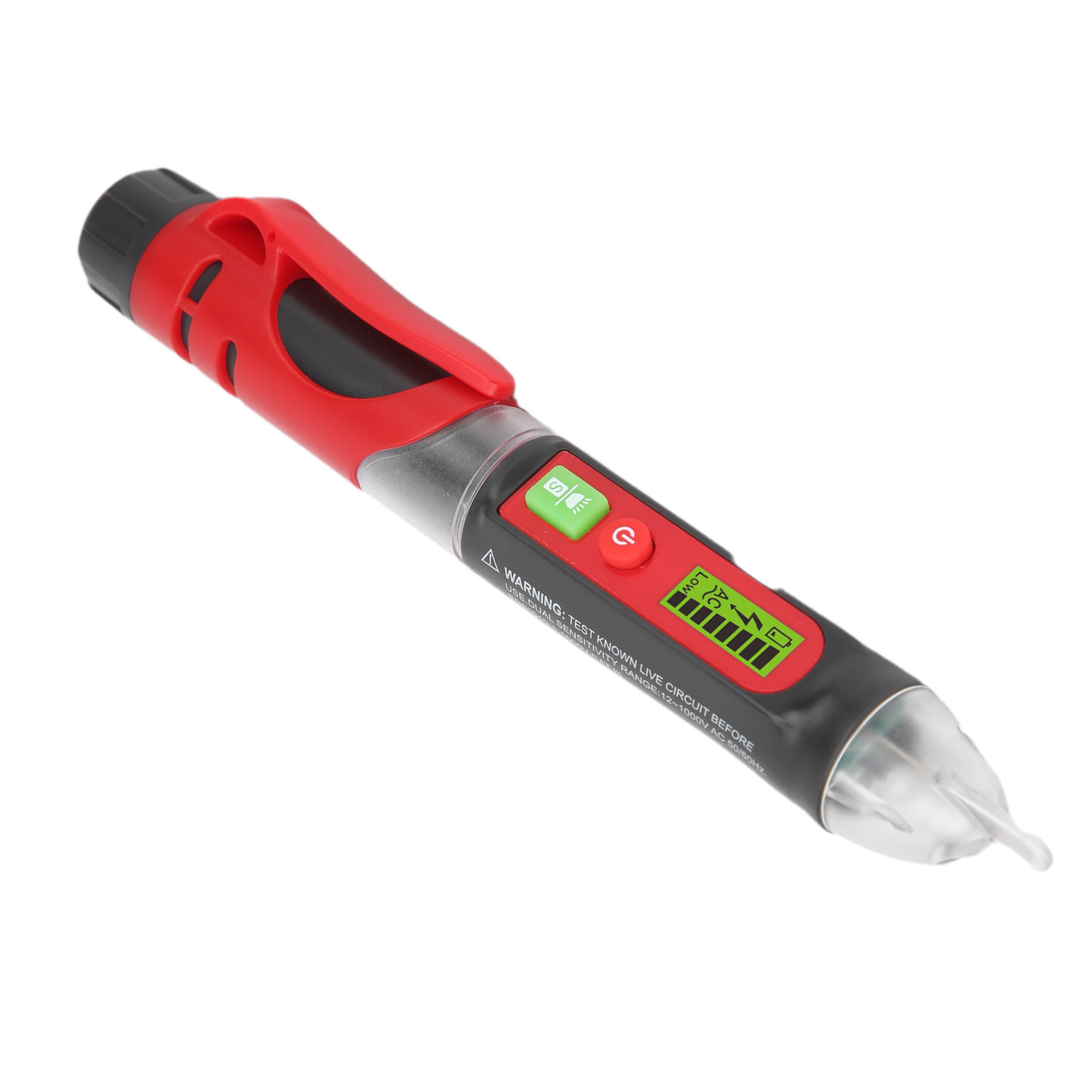 Wt3010 Led-wechselspannungsprüfer, Berührungslose Messsonde Mit Einstellbarer Empfindlichkeit 12–1000 V