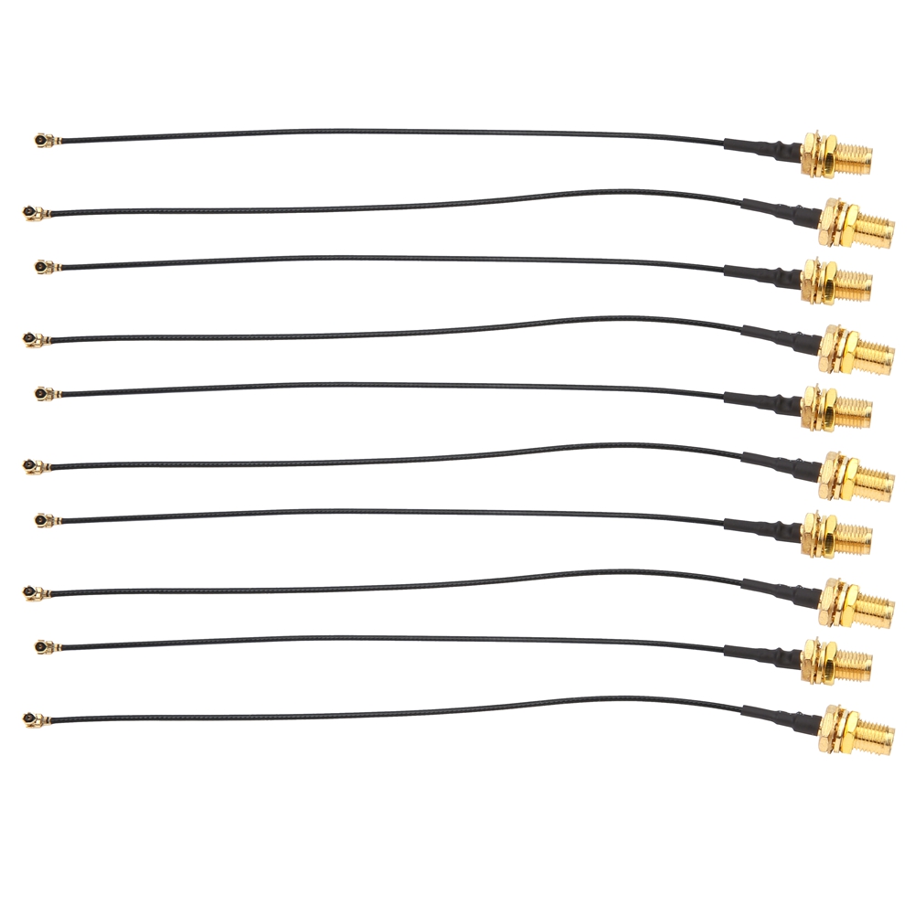 10 Stück Rf Ipex Adapterkabel Auf Smak U.fl Antennenkabel, 15 Cm, Anschlusskabel Für Gesichtserkennungsmodul