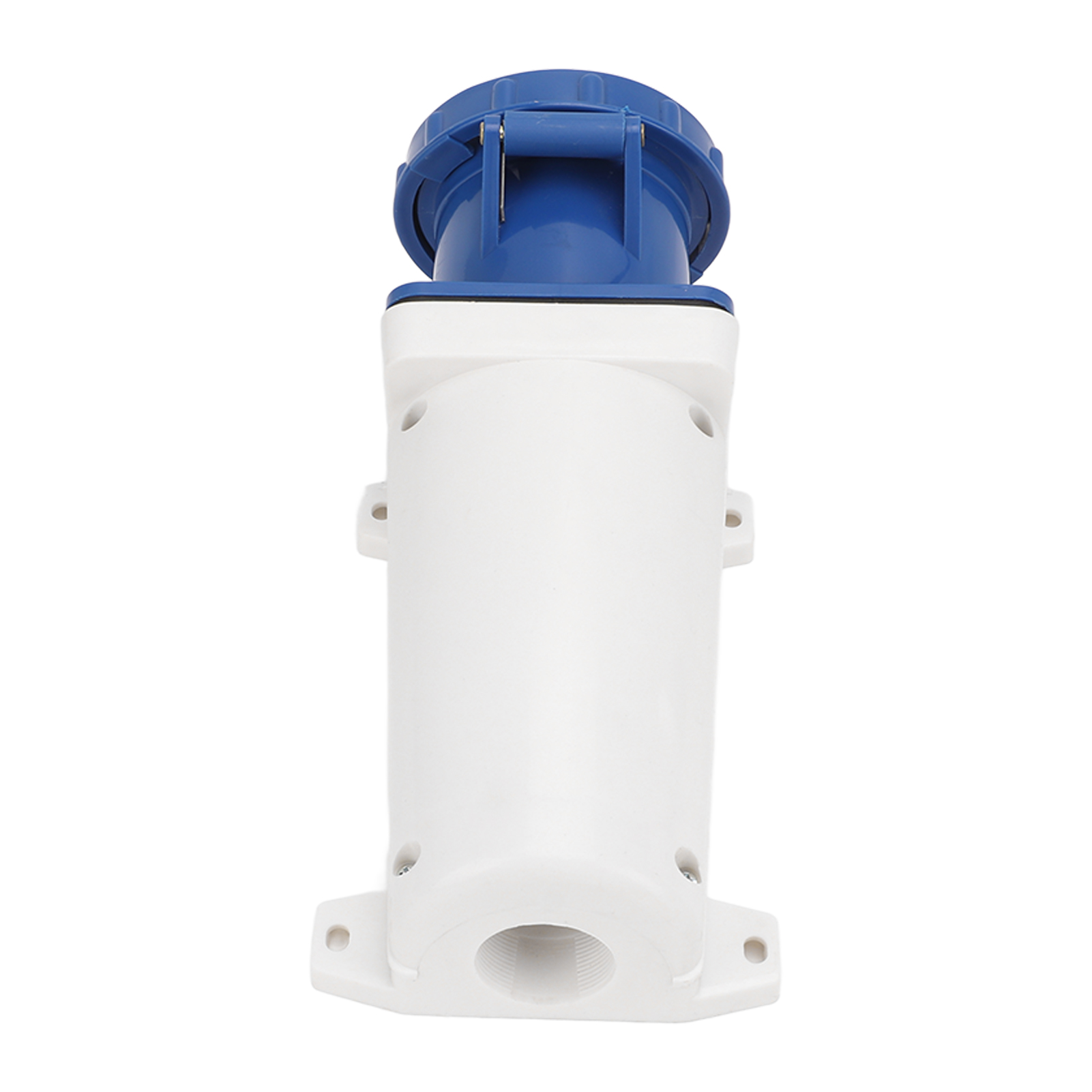 Industrielle Offene Steckdose Ip67, 3-polig, Pp, Messing, Blau, Wasserdicht, 220–380 V