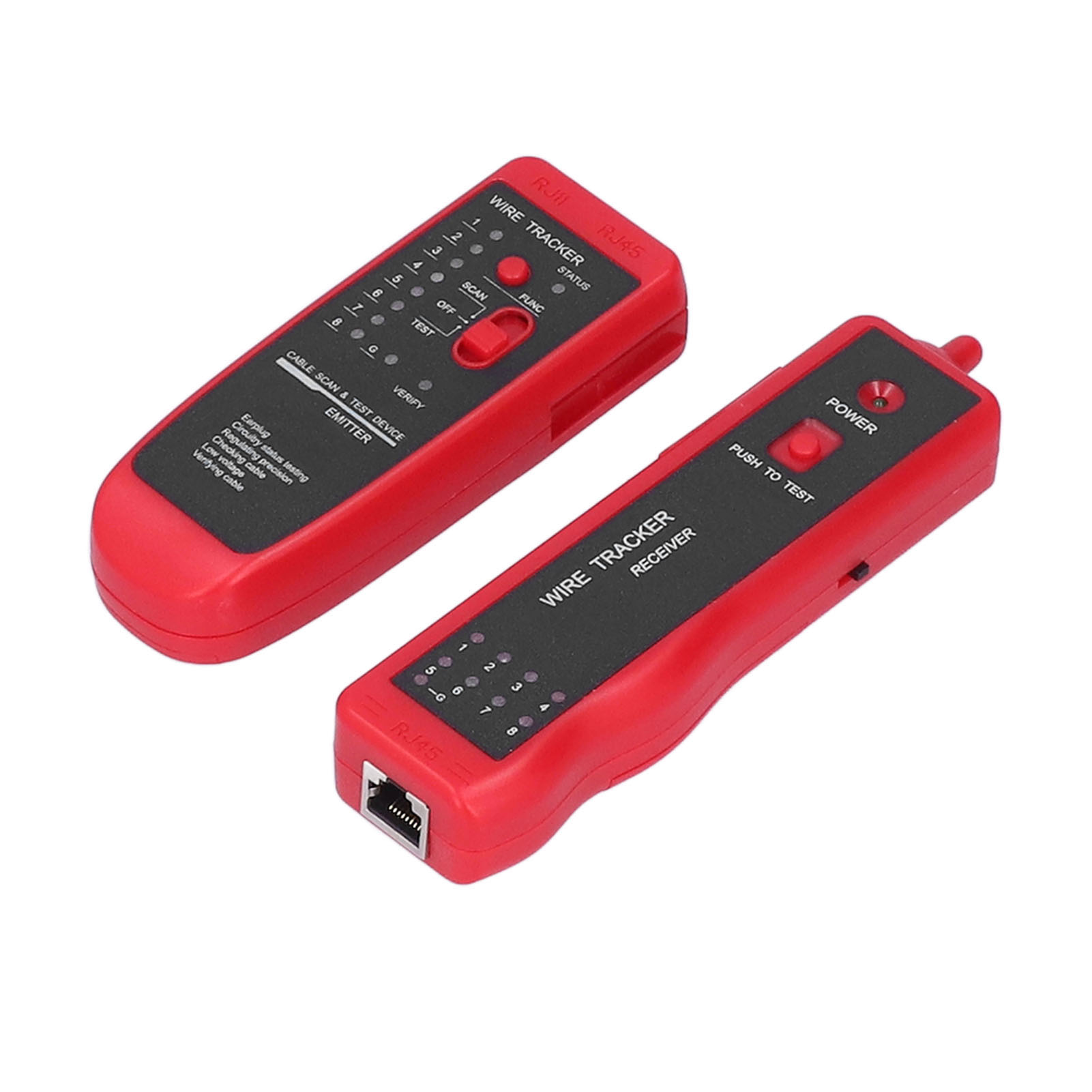 Tf 008a Digitaler Leitungsorter, Telefonkabeltester, Netzwerkmessgerät Für Baustellen