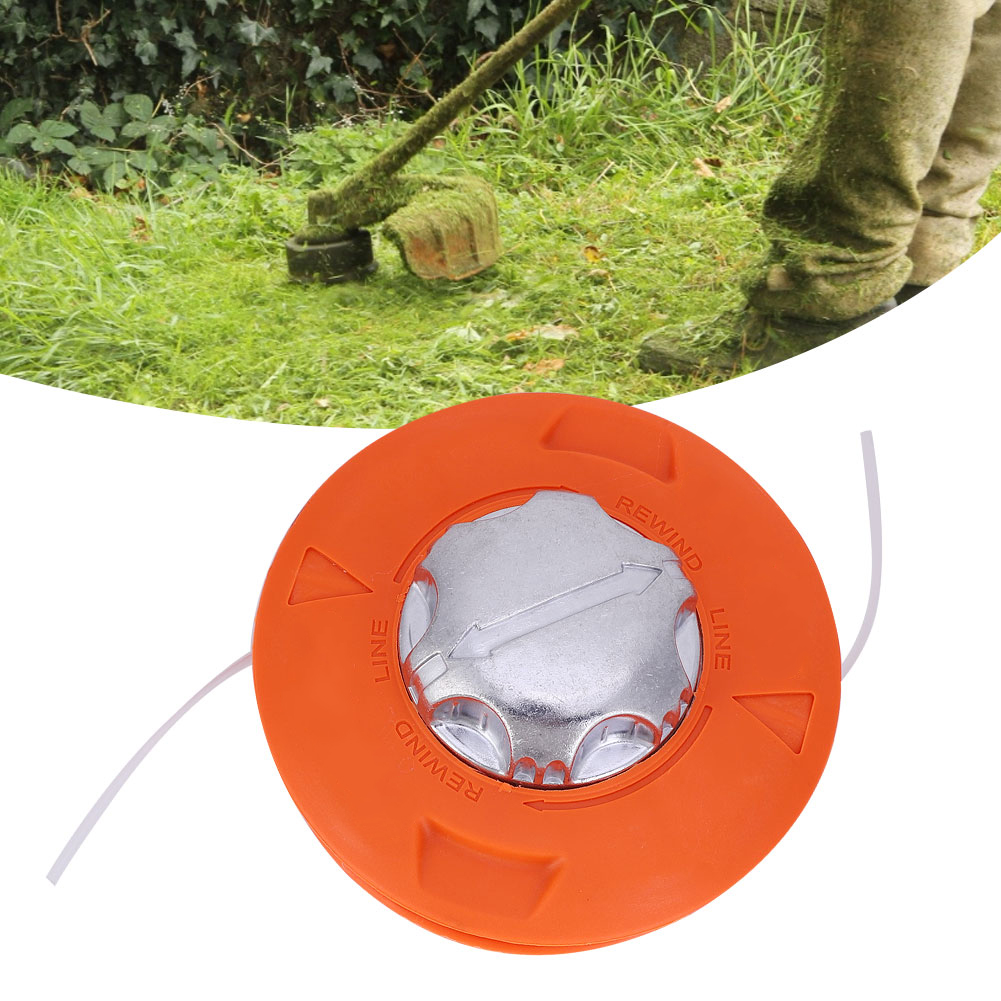 Gartentrimmer-schneidkopf Aus Kunststoff, Ersatzteile, Zubehör, Orange