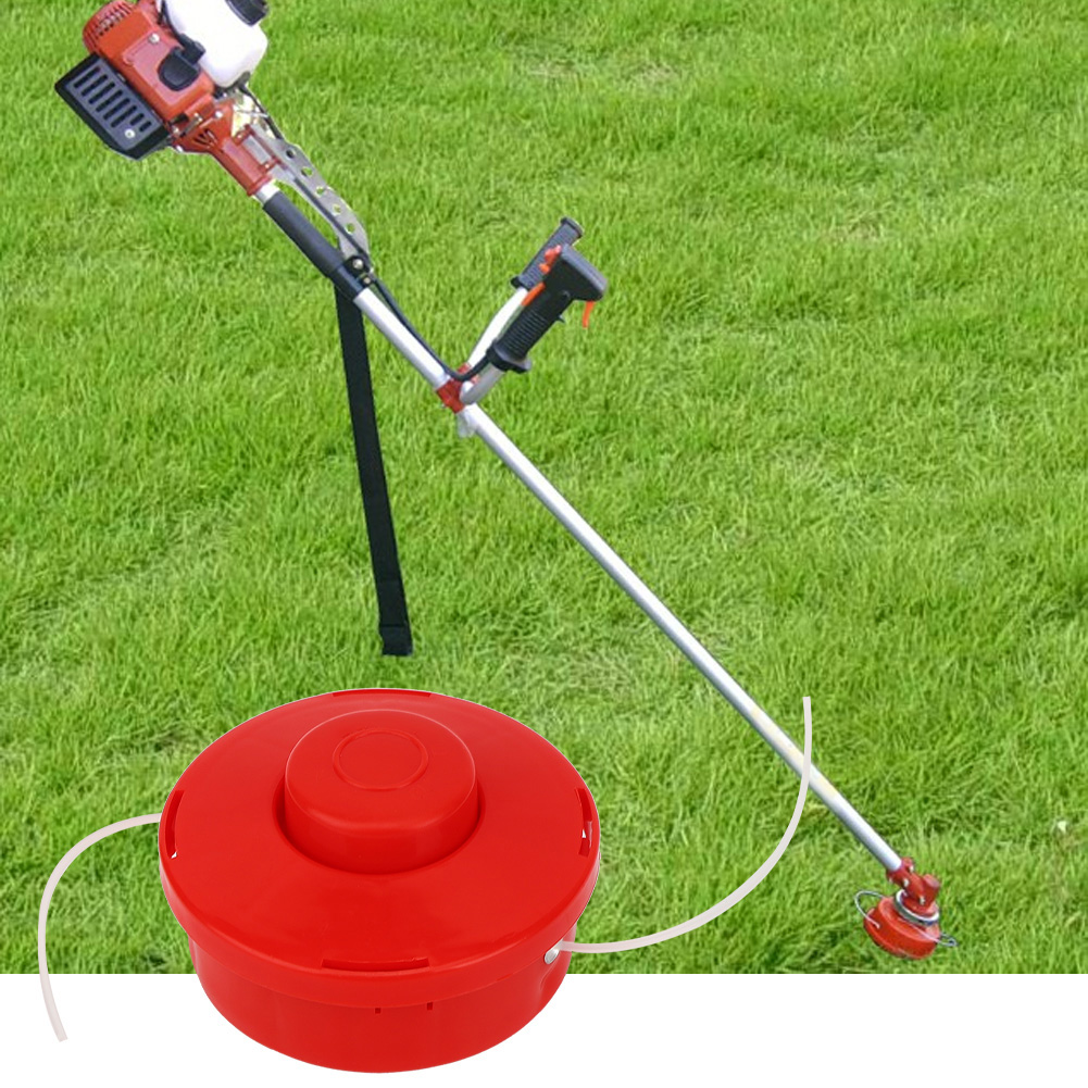 Trimmerkopf Für Rasenmäher, Ersatzteile, Rot, Nylon, Gartengeräte