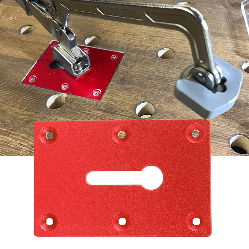 Tischlerwerkbank-spannwerkzeug, Feststellzange, Montageplatten-spannwerkzeug, Rot